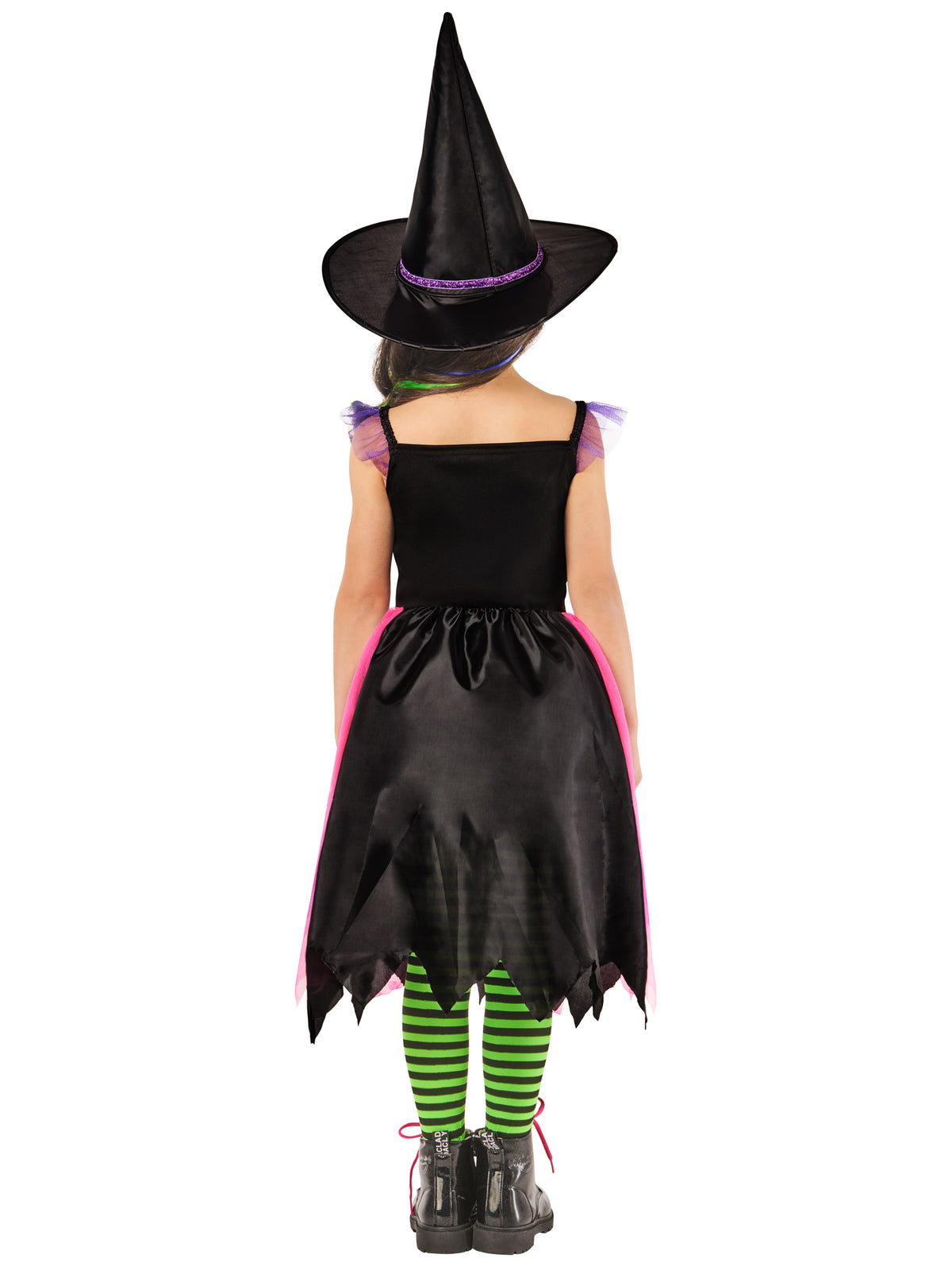 Witch, Muliticoloured, Forum, Kids Costumes, , Back