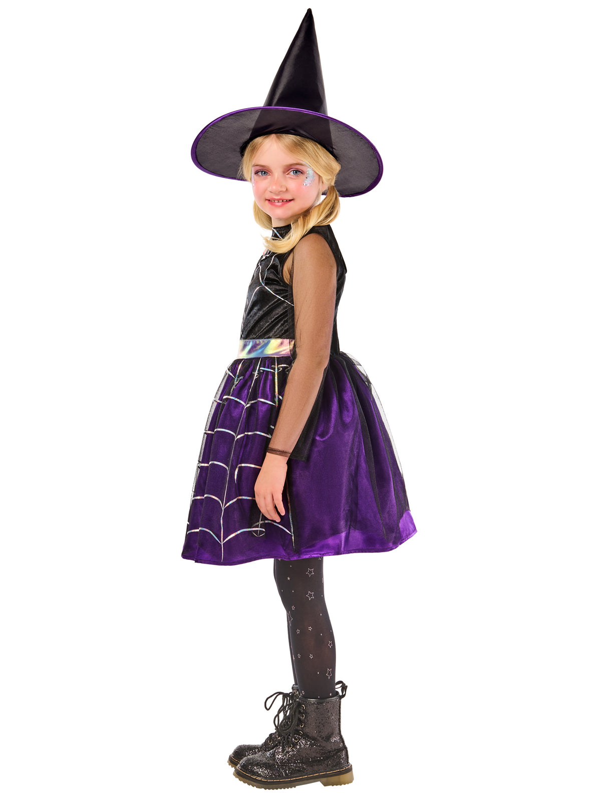 Witch, Muliticoloured, Forum, Kids Costumes, , Side