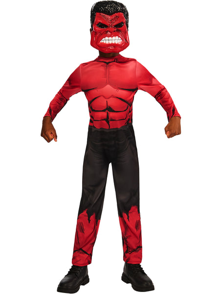 Red Hulk Kids Costume