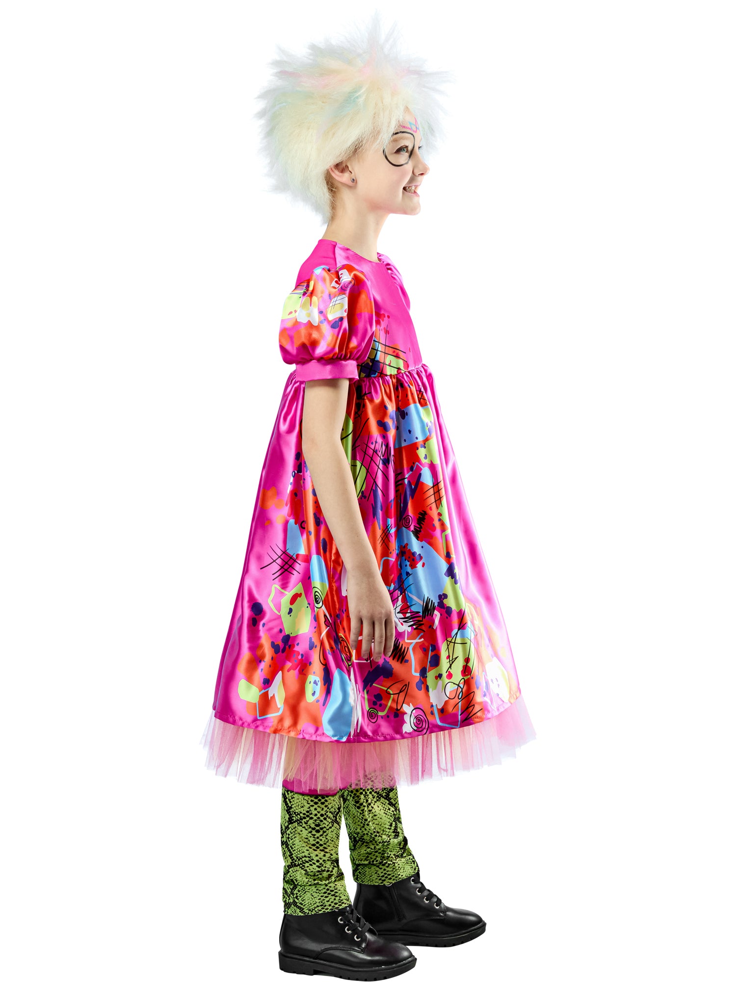 Barbie, Barbie Movie, Muliticoloured, Barbie, Adult Costume, , Side