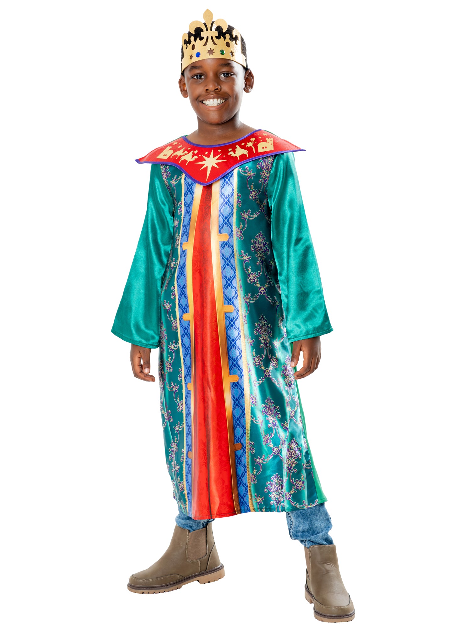 King, Muliticoloured, Forum, Kids Costumes, , Front