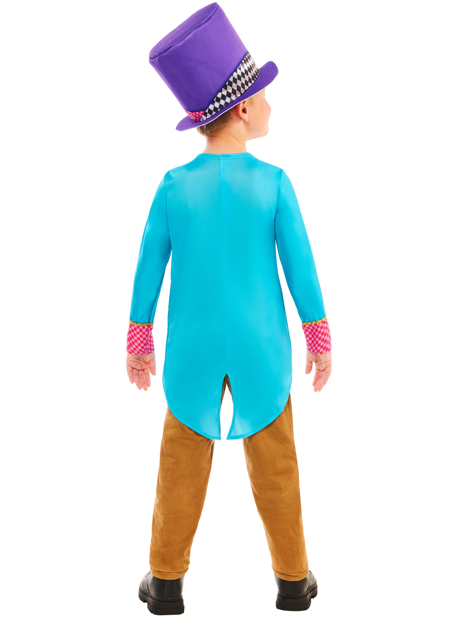 Mad Hatter Child Costume, Generic, Muliticoloured, Forum, Kids Costumes, , Back