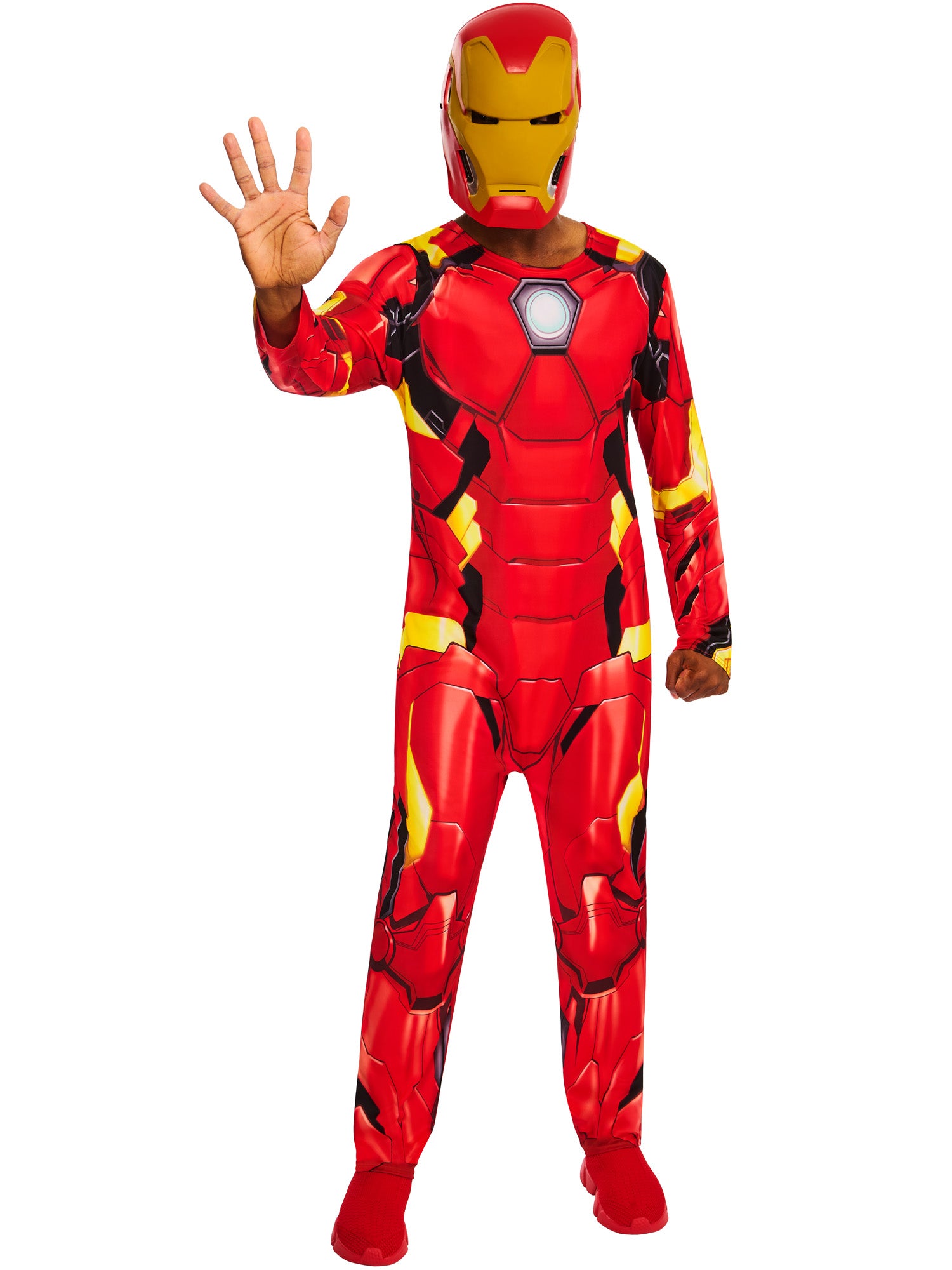 Iron Man, Marvel Classic, Muliticoloured, Iron Man, Adult Costume, , Front
