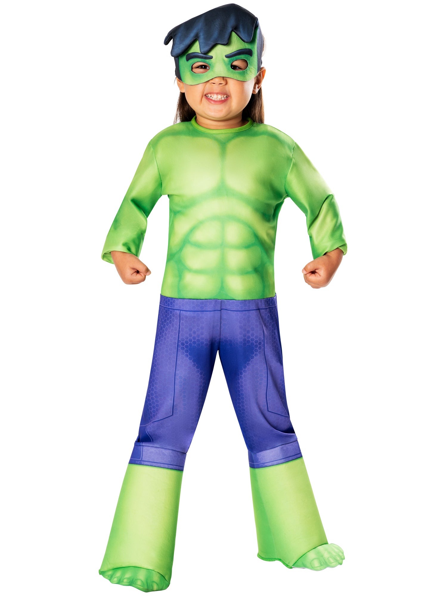 Hulk, Marvel, Multicoloured, Kids Costumes, , Front
