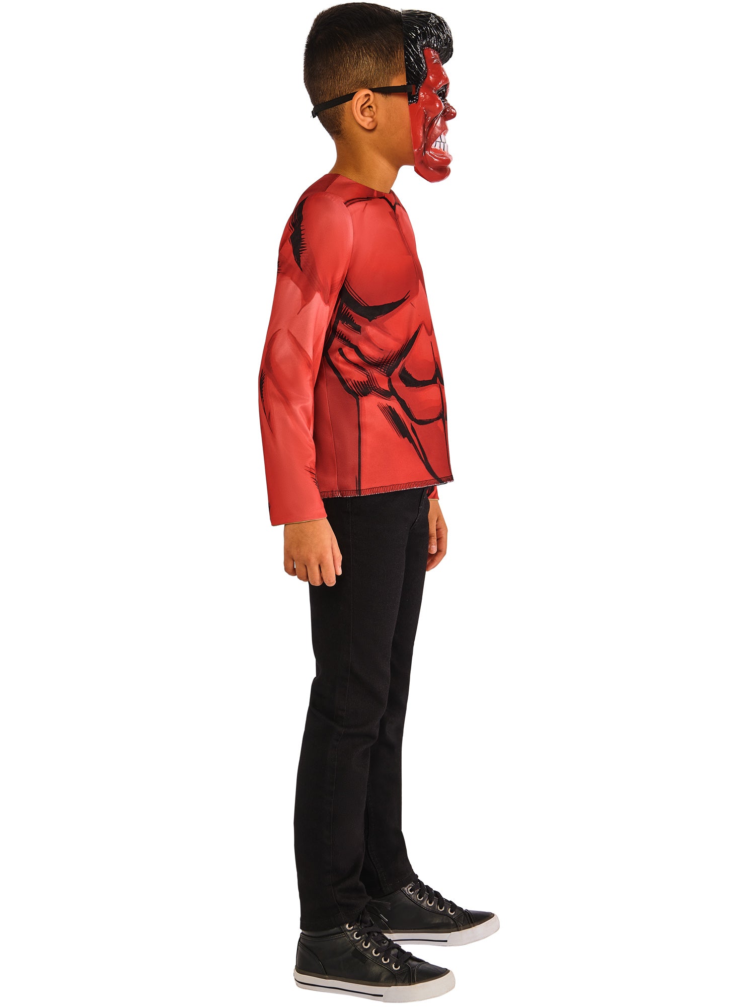 Hulk & Red Hulk, Marvel Classic, Muliticoloured, Kids Costumes, , Side