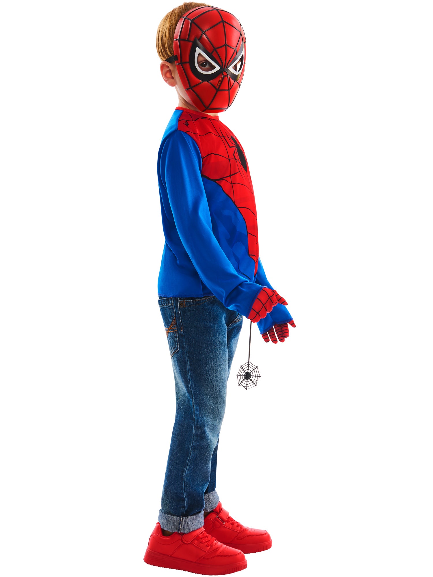 Spider-man, Spider-man, Muliticoloured, Kids Costumes, , Side