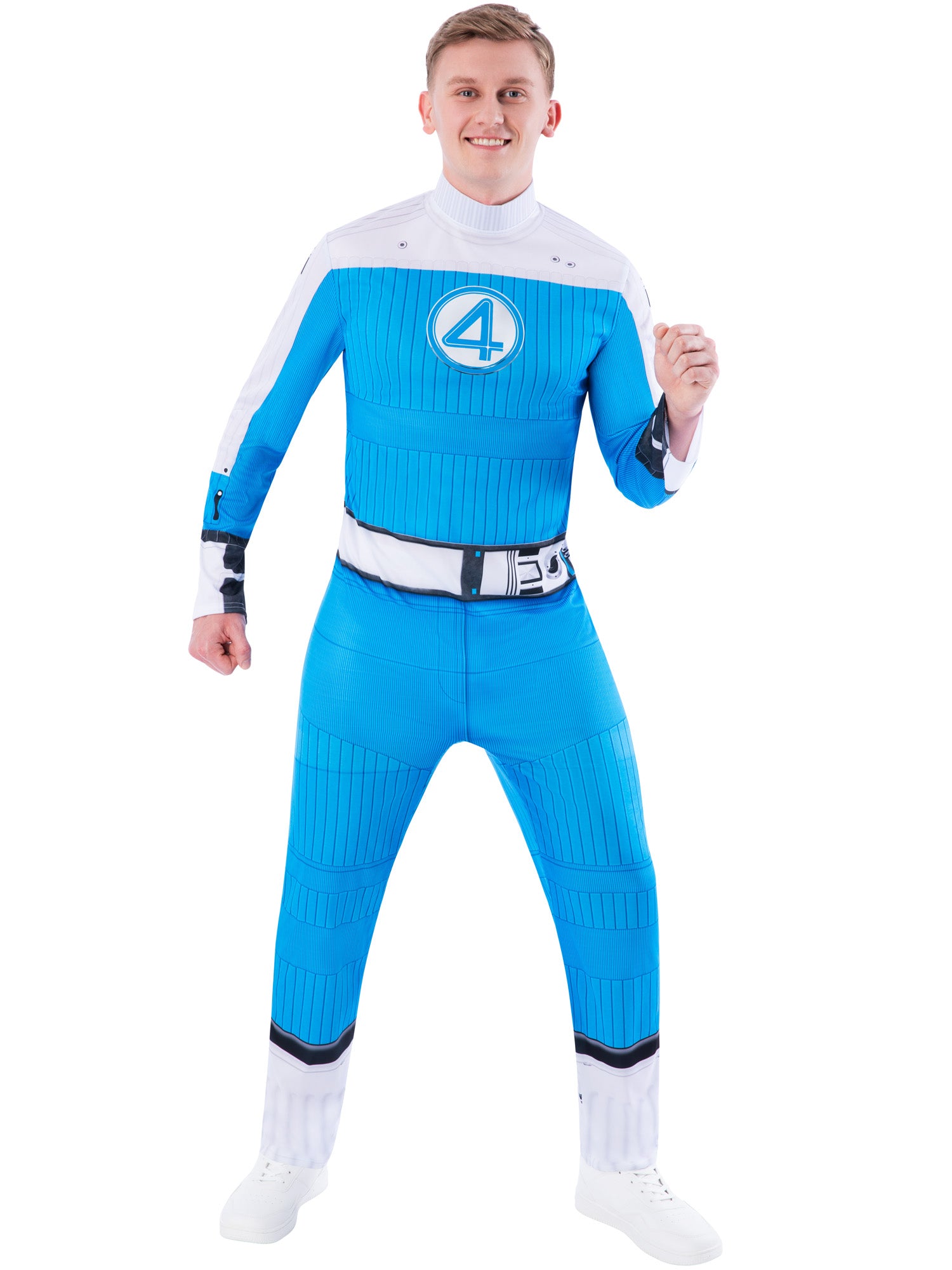 Fantastic 4, Fanstastic 4, Muliticoloured, Adult Costume, , Side