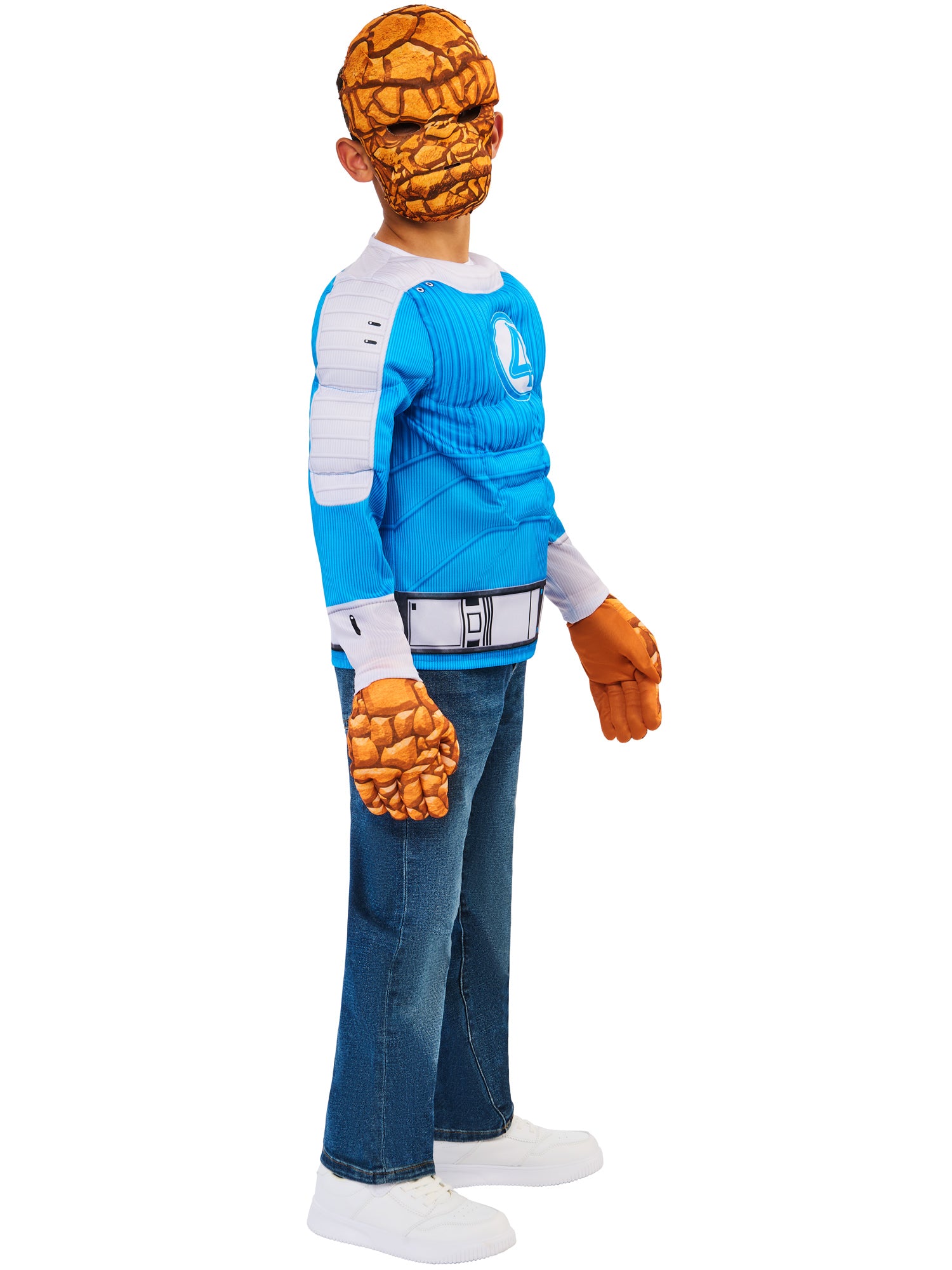The Thing, Marvel, Multicoloured, Kids Costumes, , Side