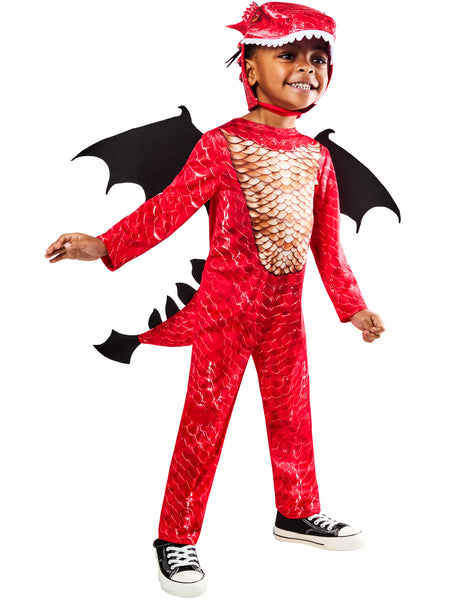 Toddler Red Dragon Kids Costume