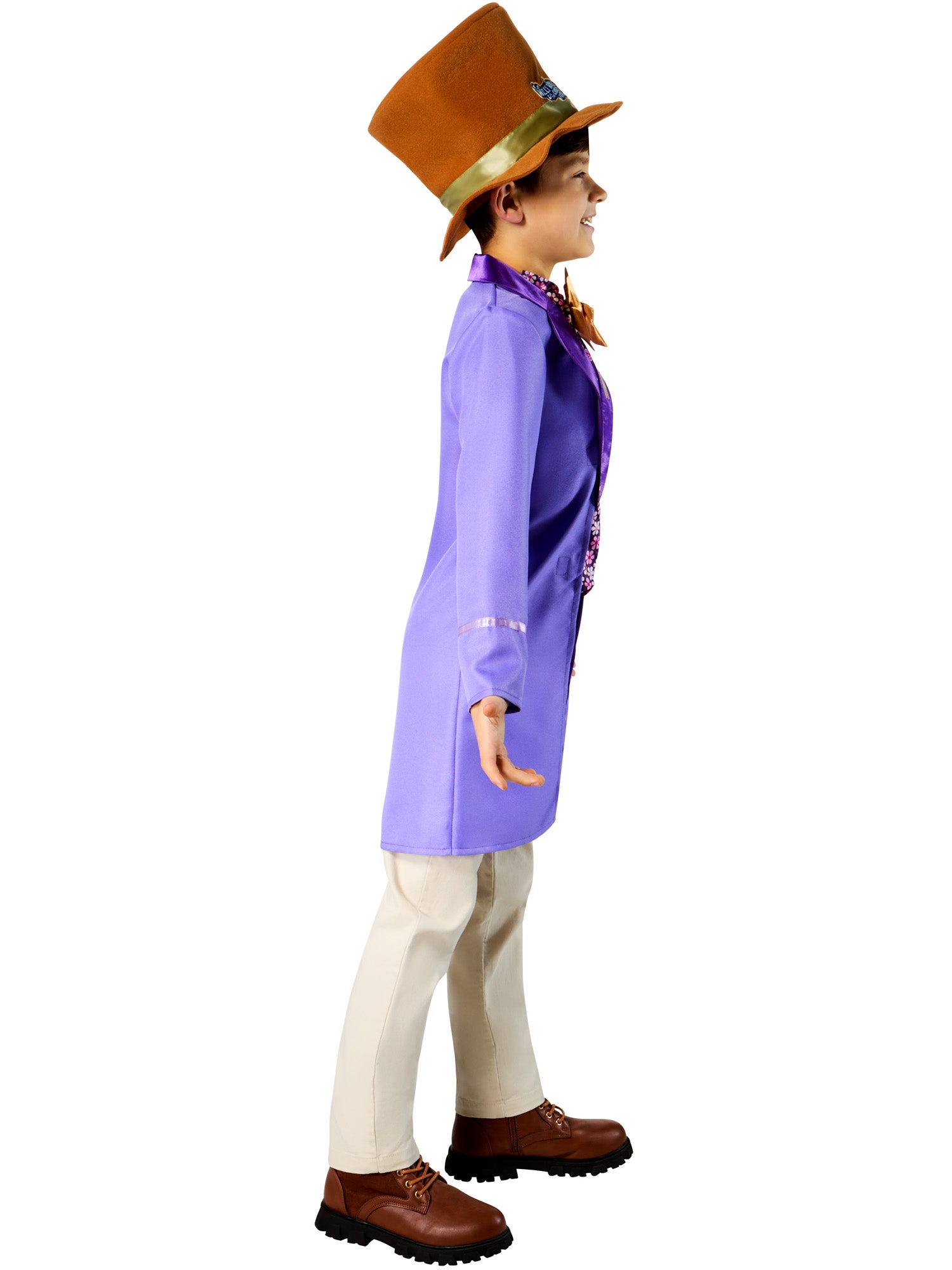 Willy Wonka, Willy Wonka and the Chocholate Factory, Kids Costumes, , Side
