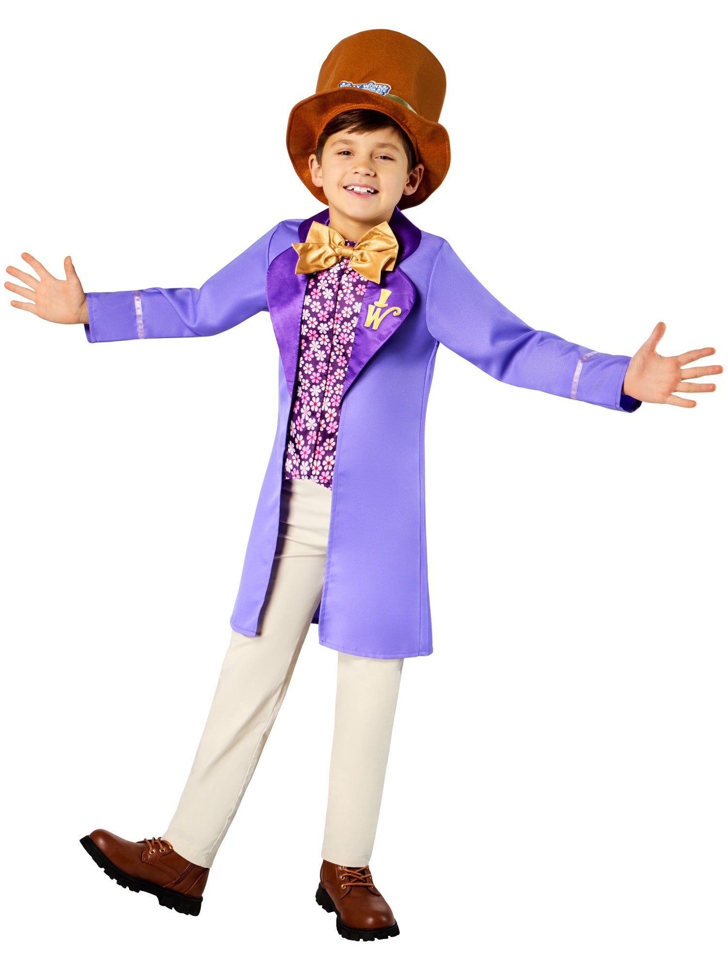 Willy Wonka, Willy Wonka and the Chocholate Factory, Kids Costumes, , Side
