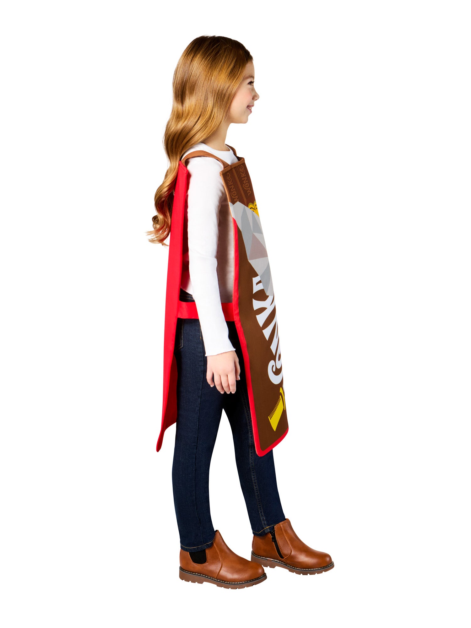 Wonka Bar, Willy Wonka and the Chocholate Factory, Kids Costumes, , Side