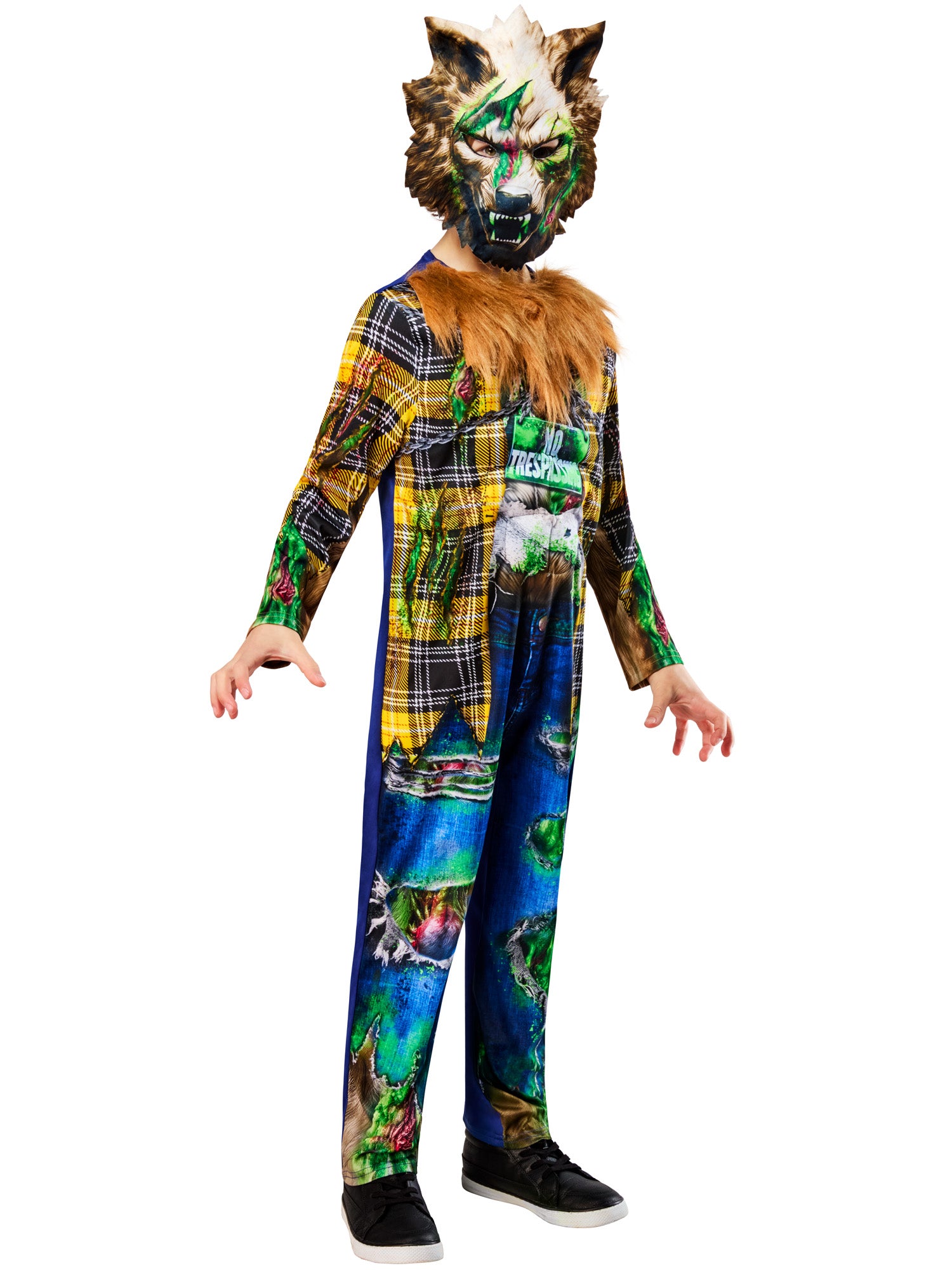 Werewolf, Generic, Muliticoloured, Kids Costumes, , Side