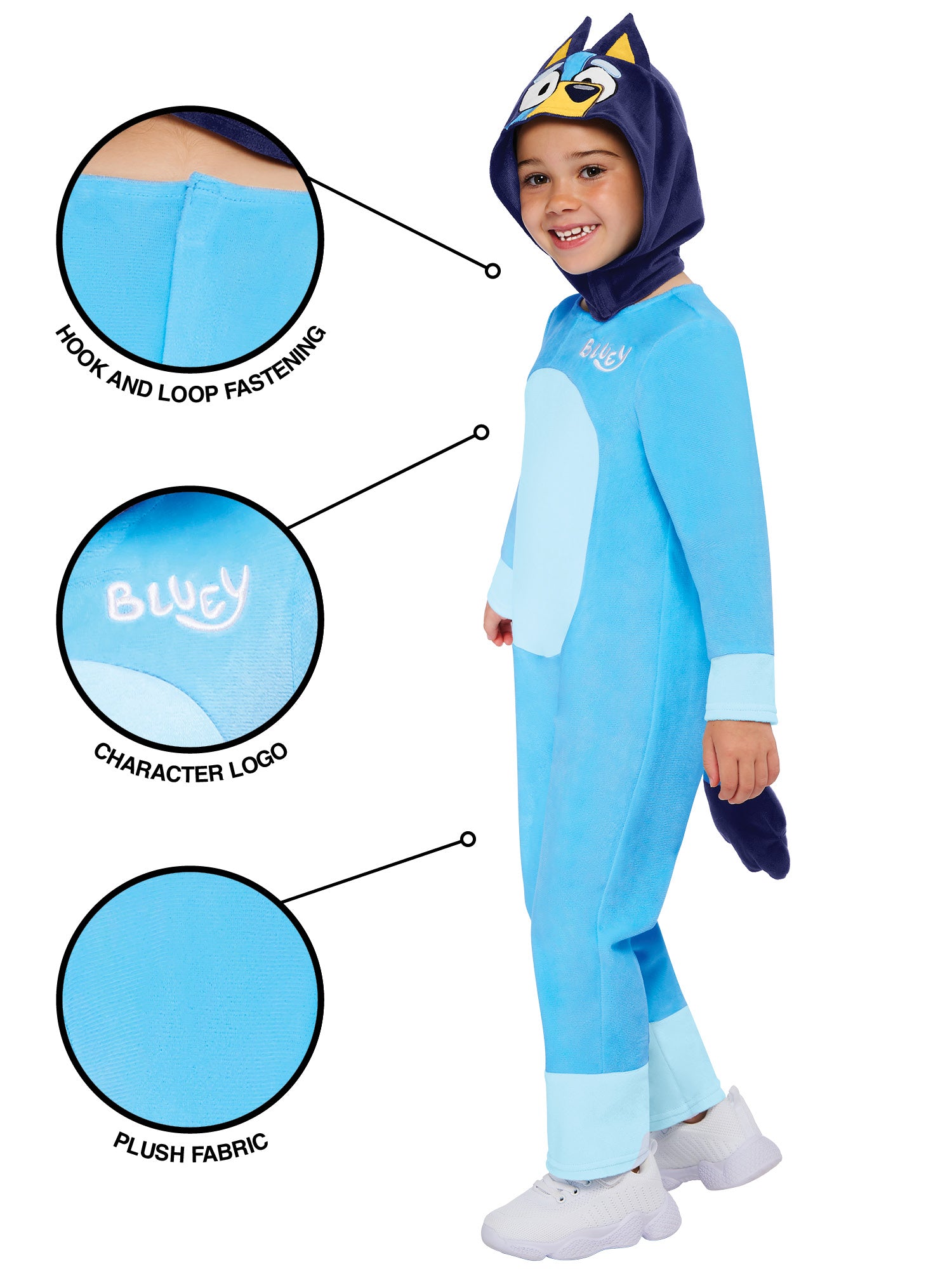 Bluey, Bluey, Multicoloured, Kids Costumes, , Other