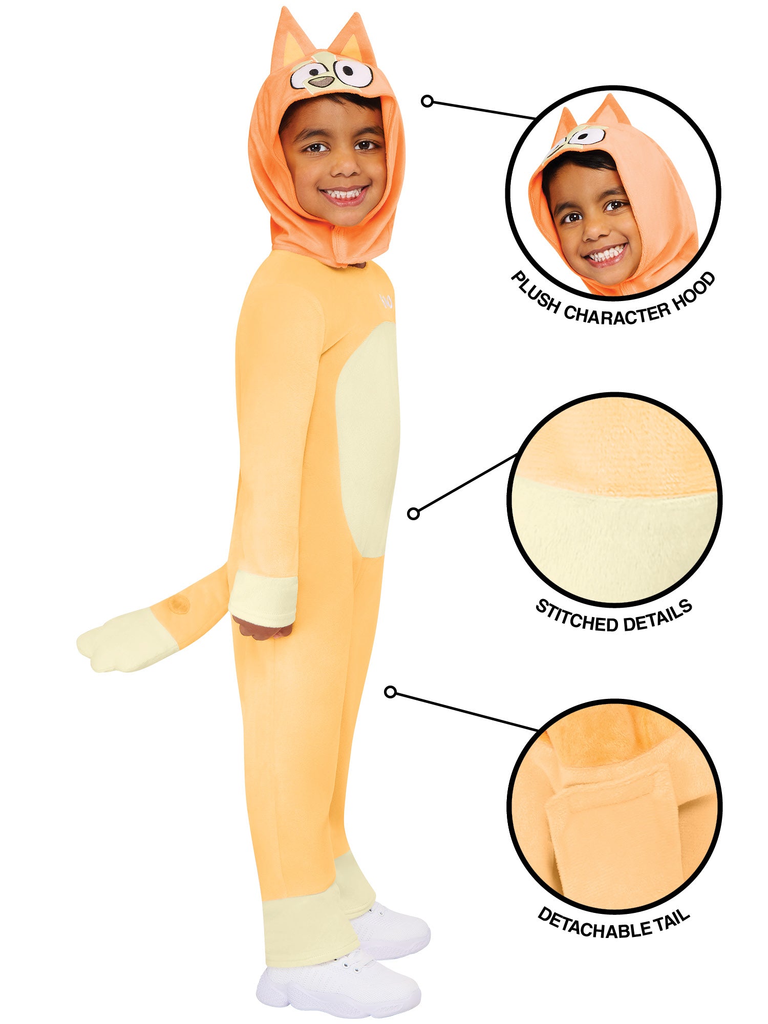 Bingo, Bluey, Multicoloured, Kids Costumes, , Side