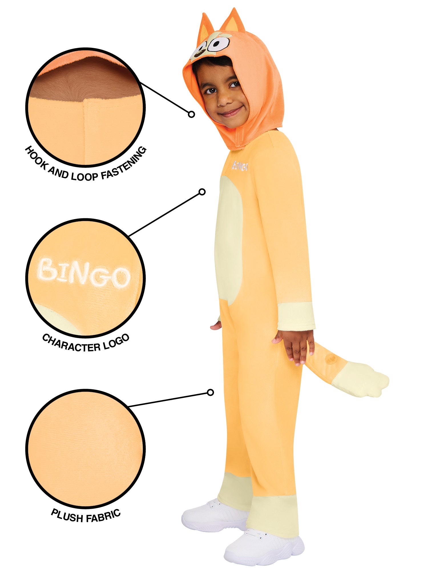 Bingo, Bluey, Multicoloured, Kids Costumes, , Other