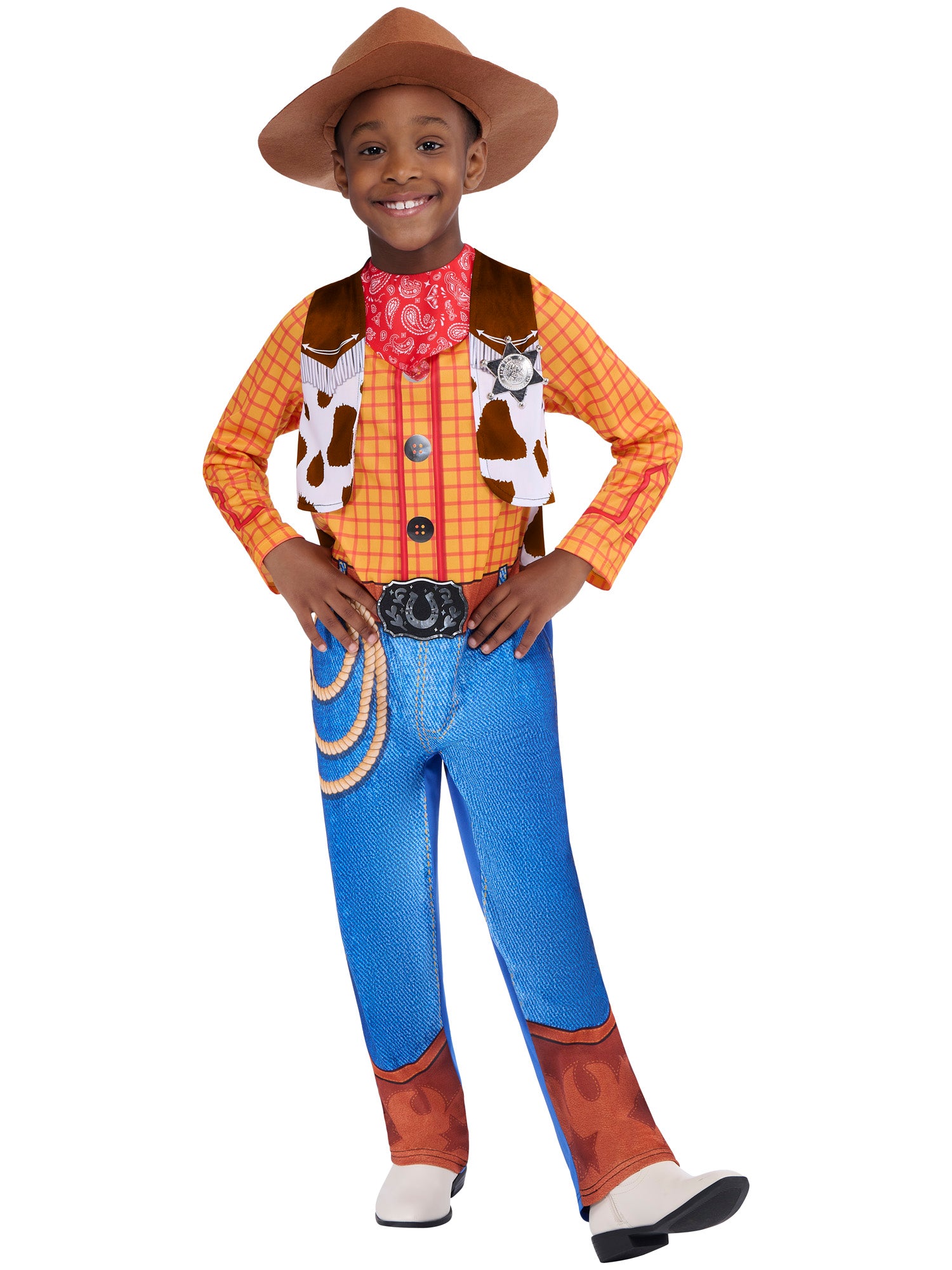 Sheriff Yeehaw, Rubies, Multicoloured, Kids Costumes, , Front