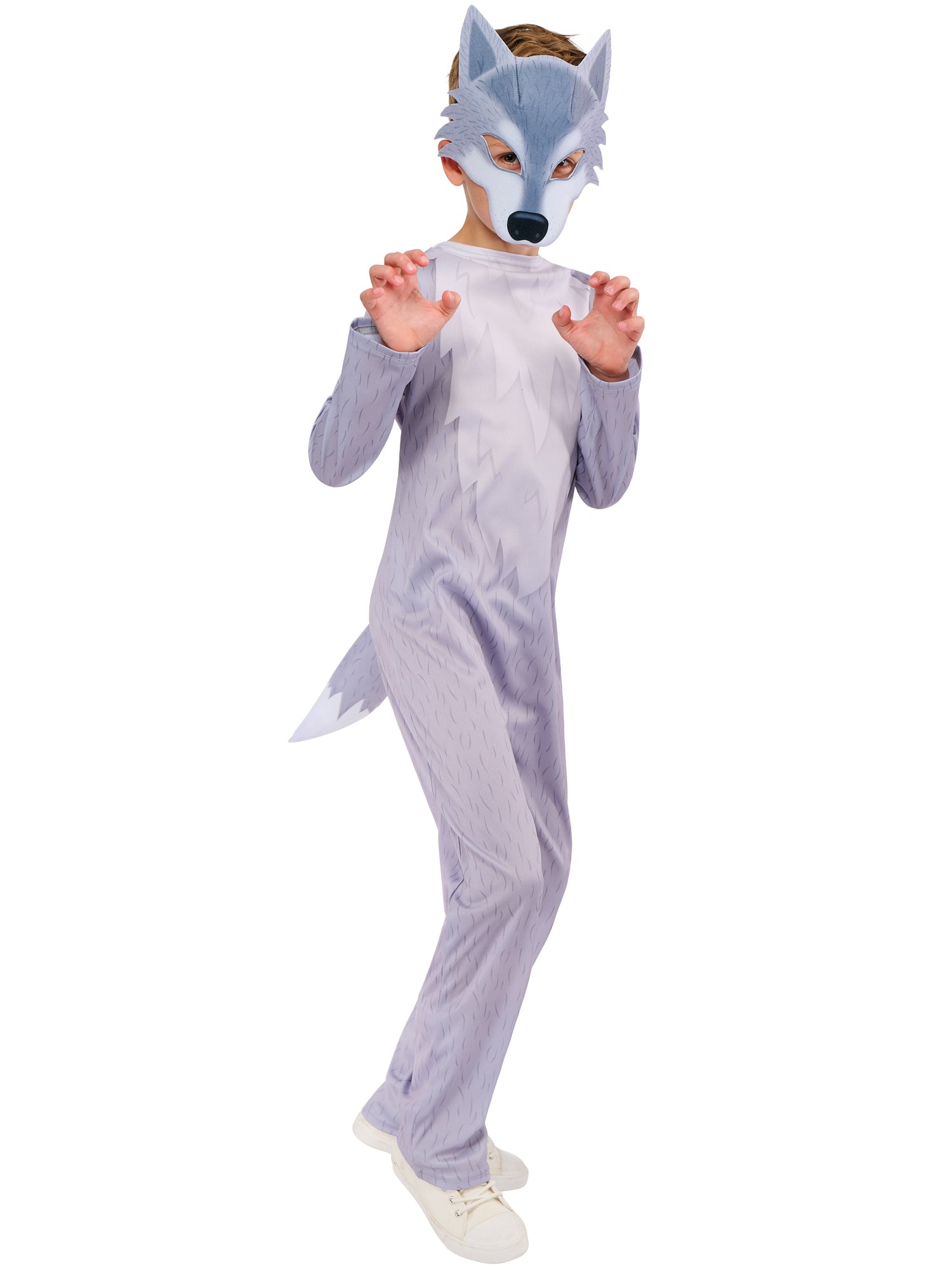 Wolf, Rubies, Multicoloured, Kids Costumes, , Side