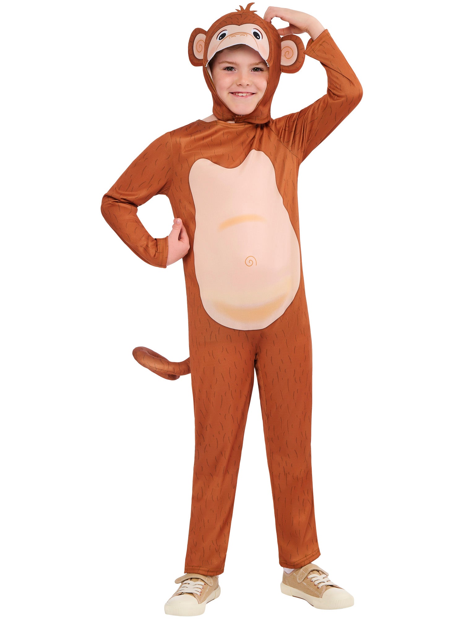 Monkey, Rubies, Multicoloured, Kids Costumes, , Front