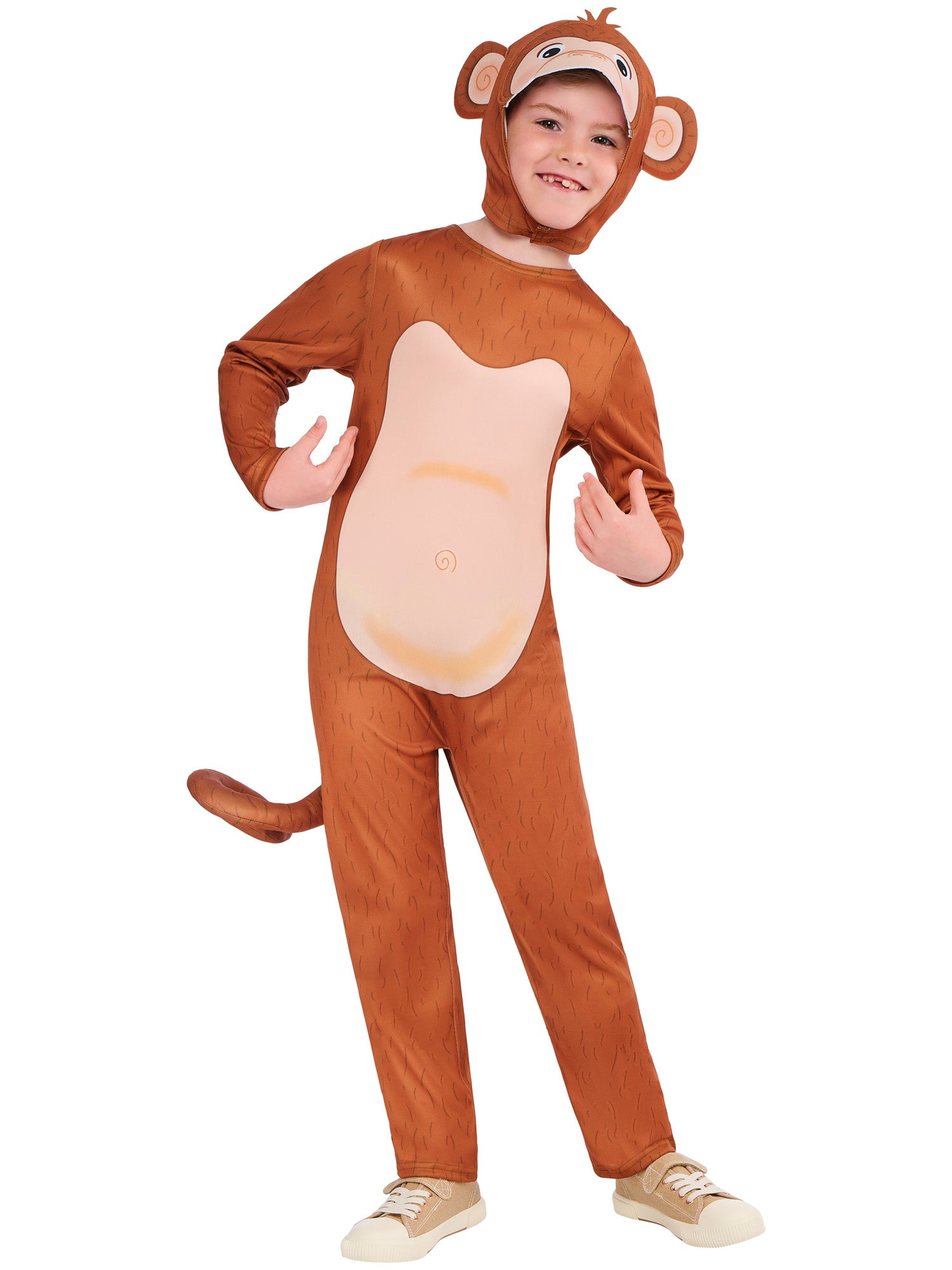 Monkey, Rubies, Multicoloured, Kids Costumes, , Side