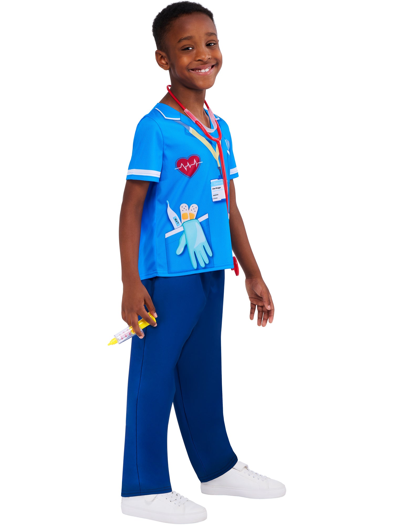 Nurse, Rubies, Multicoloured, Kids Costumes, , Side