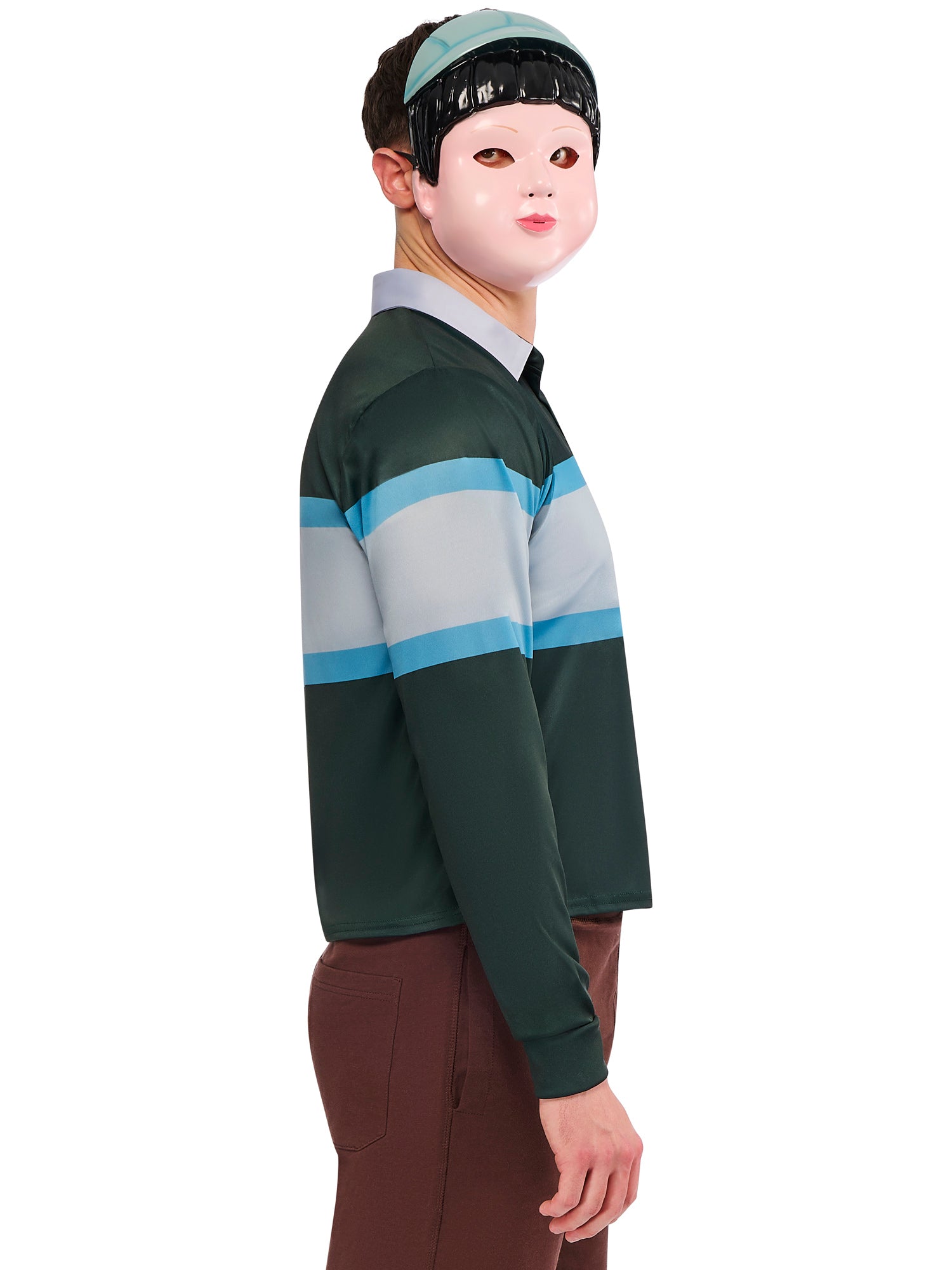 Boy Doll, Squid Game, Multicoloured, Adult Costume, , Side