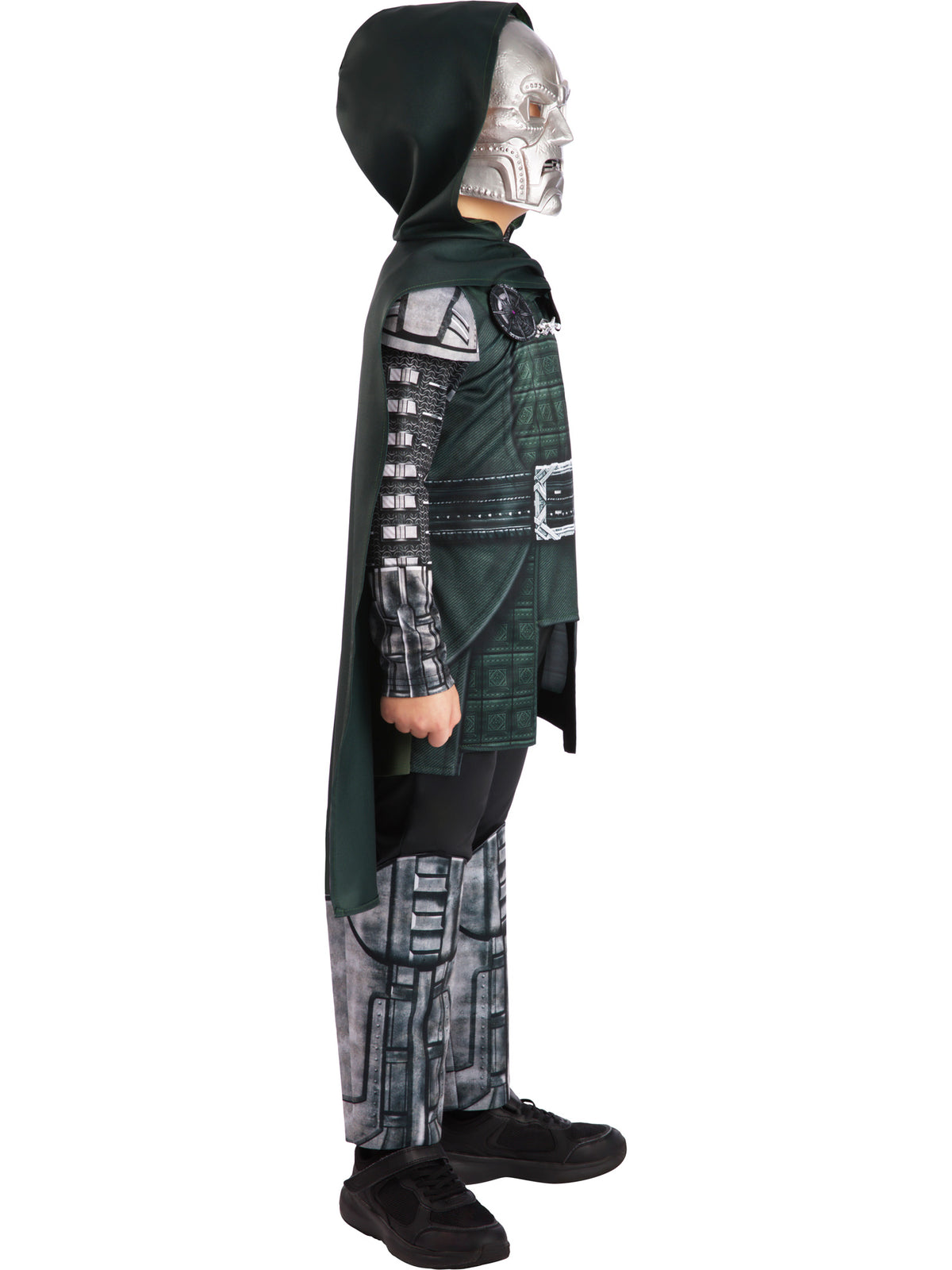 Dr Doom, Multicolored, Kids Costumes, , Side