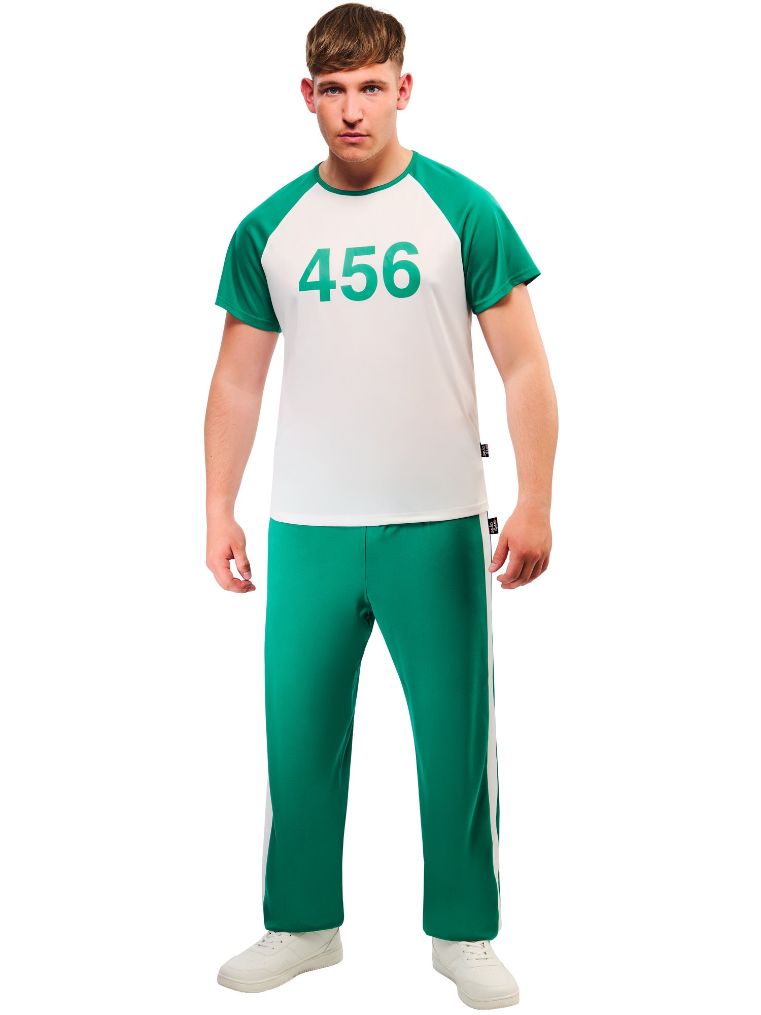 Player 456, Squid Game, Multicoloured, Adult Costume, , Side