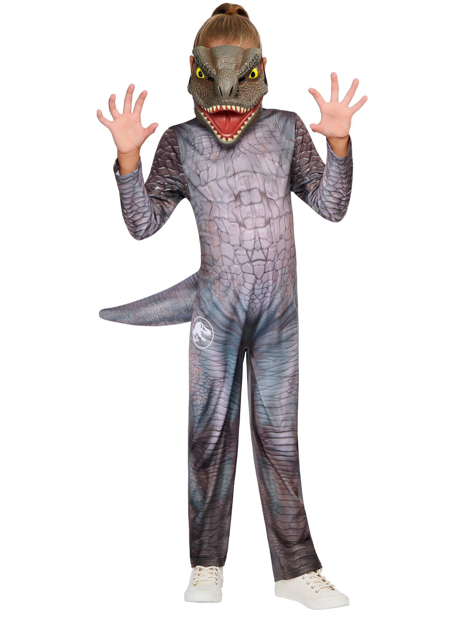 T-Rex, Jurassic World, Multicoloured, Kids Costumes, , Front