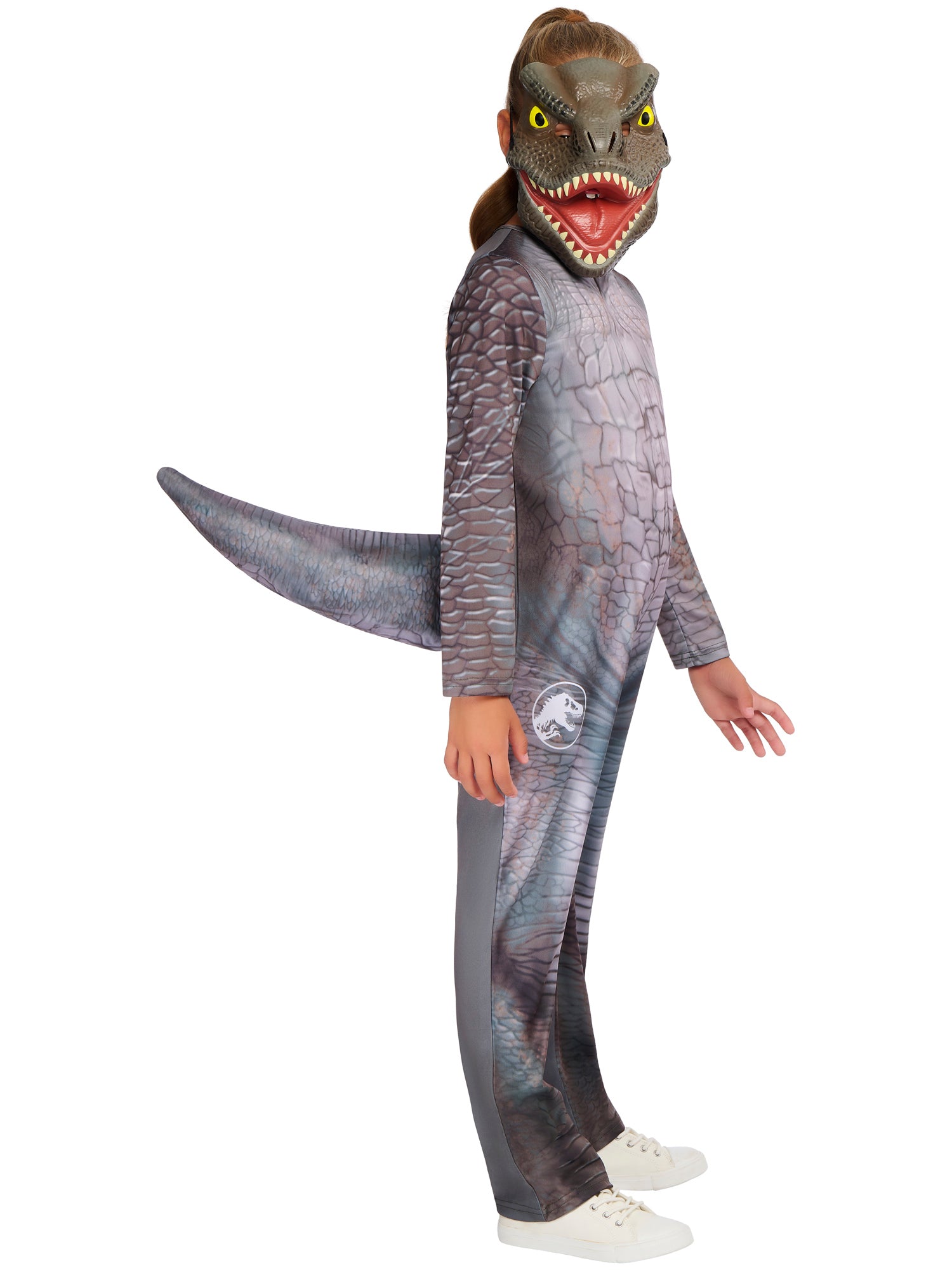 T-Rex, Jurassic World, Multicoloured, Kids Costumes, , Side
