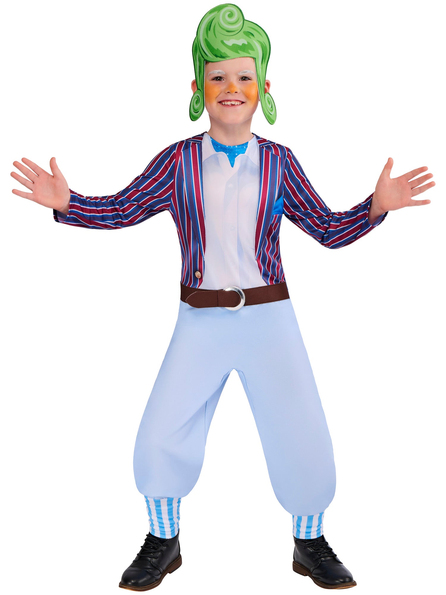 Oompa-Loompa, Wonka, Multicoloured, Kids Costumes, , Side