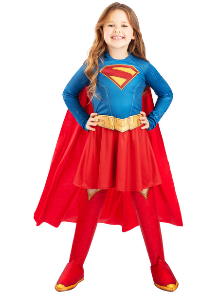 Girls Supergirl Deluxe Costume