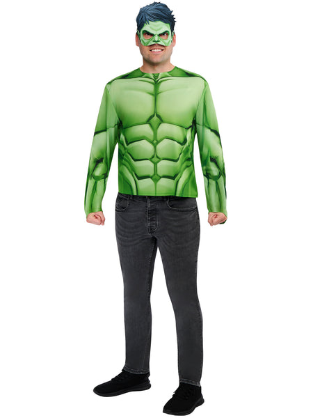 Hulk Top And Half Mask