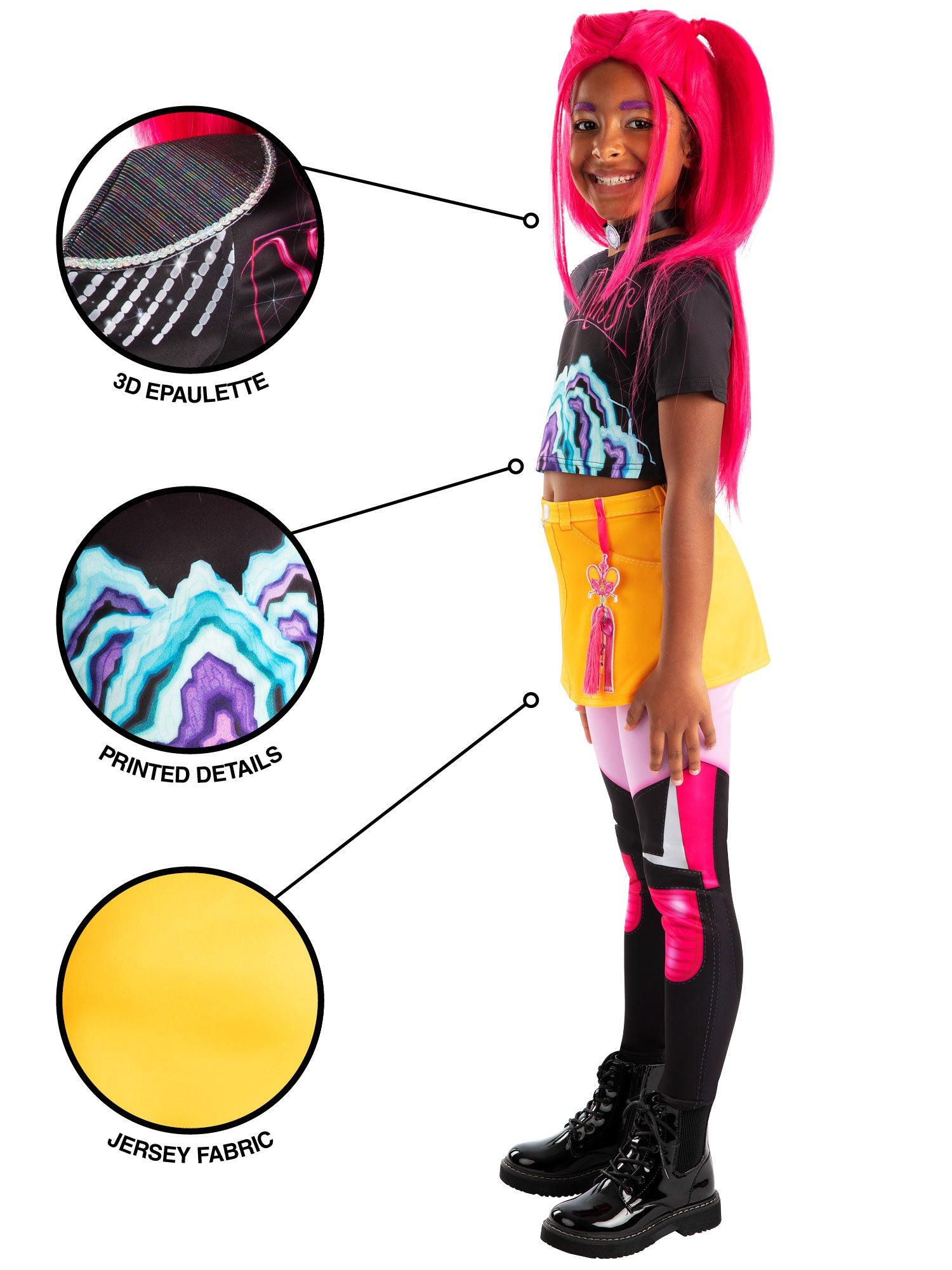 Mira KPop Demon Hunters, KPop Demon Hunters, Kids Costumes, , Other