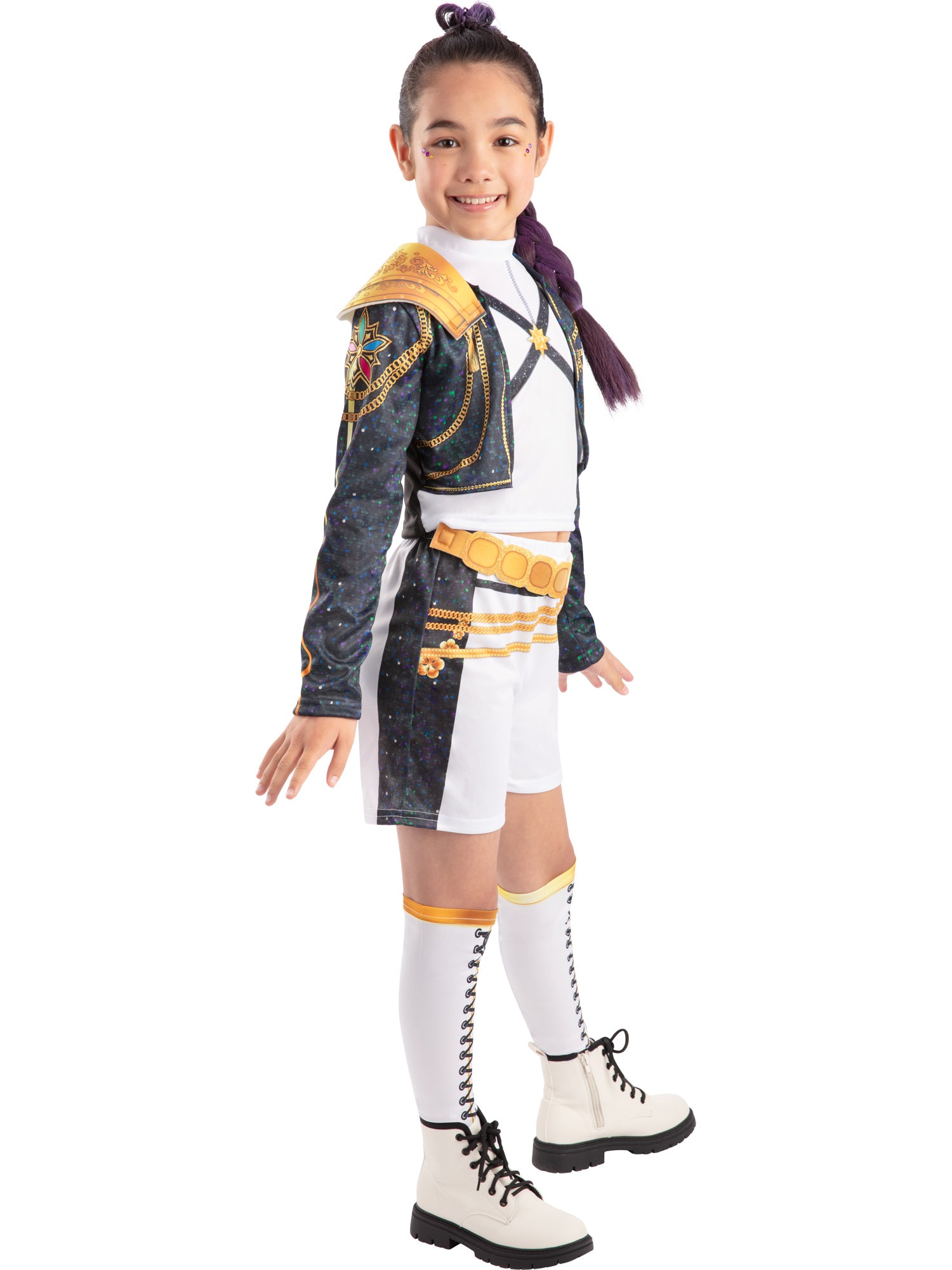 Rumi KPop Demon Hunters, KPop Demon Hunters, Muliticoloured, Kids Costumes, , Side