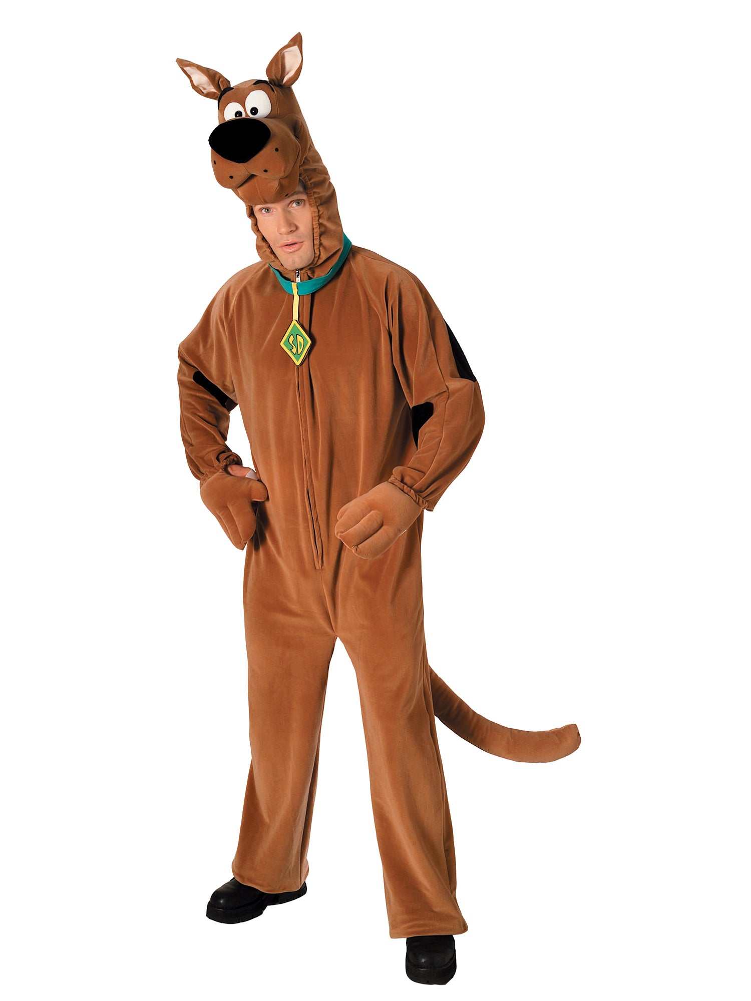 Scooby Doo, Multi, Scooby Doo, Adult Costume, Halloween, Standard, Front