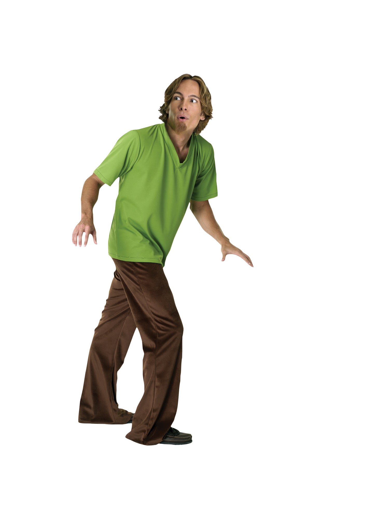 Shaggy, Multi, Scooby Doo, Adult Costume, Standard, Front