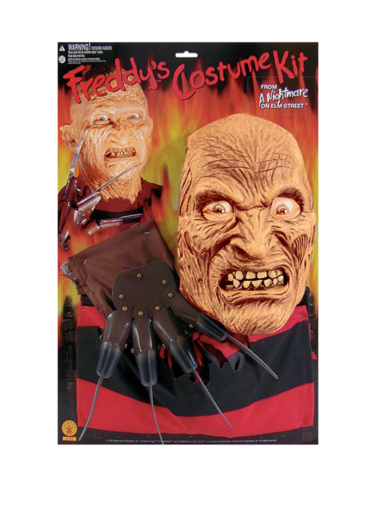 Freddy Kreuger, Multi, Nightmare On Elm Street, Accessories, Adult, Front