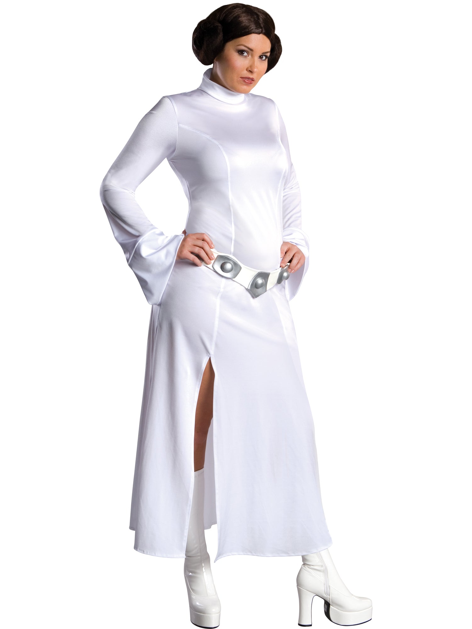 Princess Leia, Multi, Star Wars, Adult Costume, Large, Front