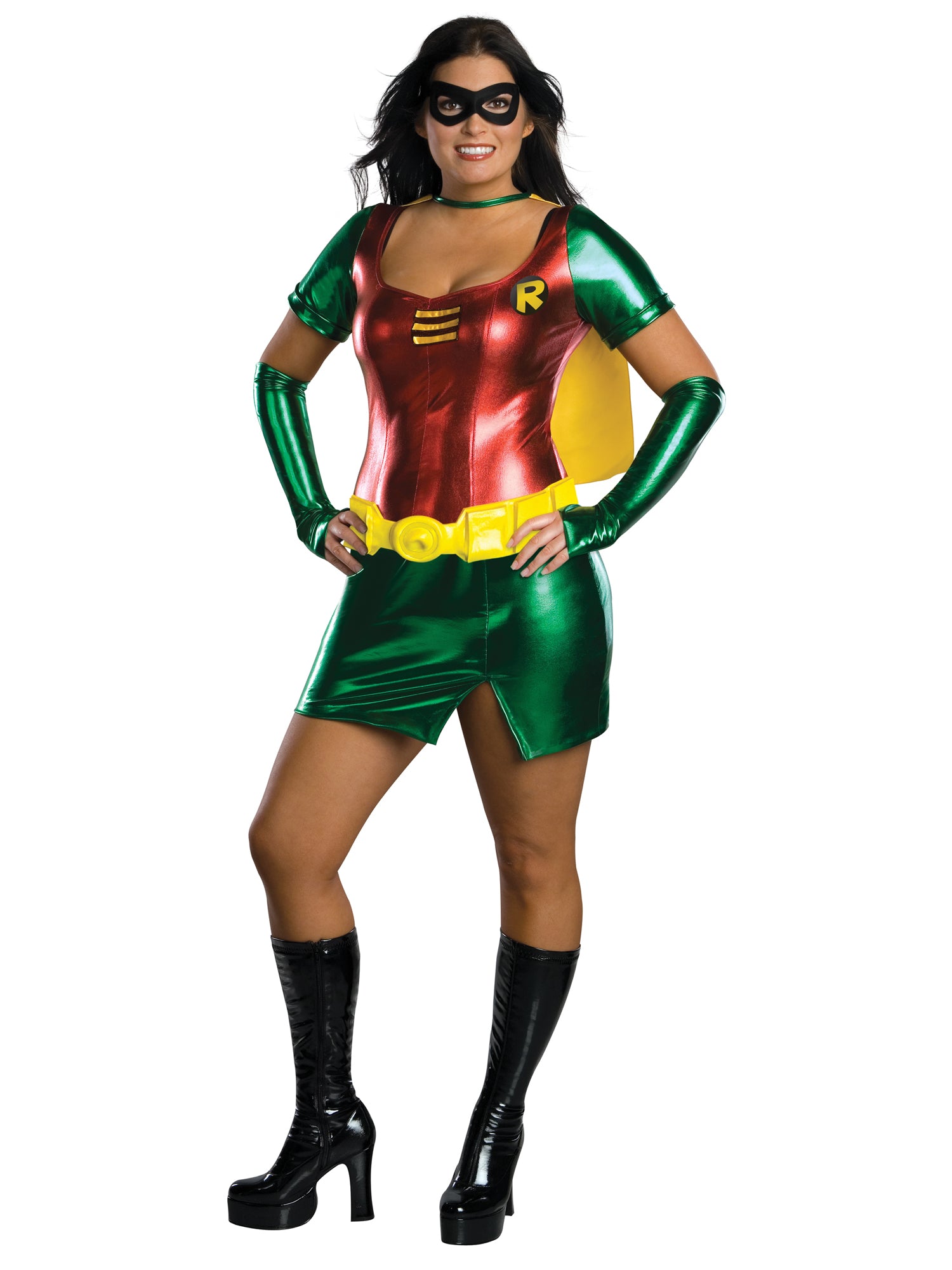 Robin, Batman, Multi, DC, Adult Costume, Large, Front