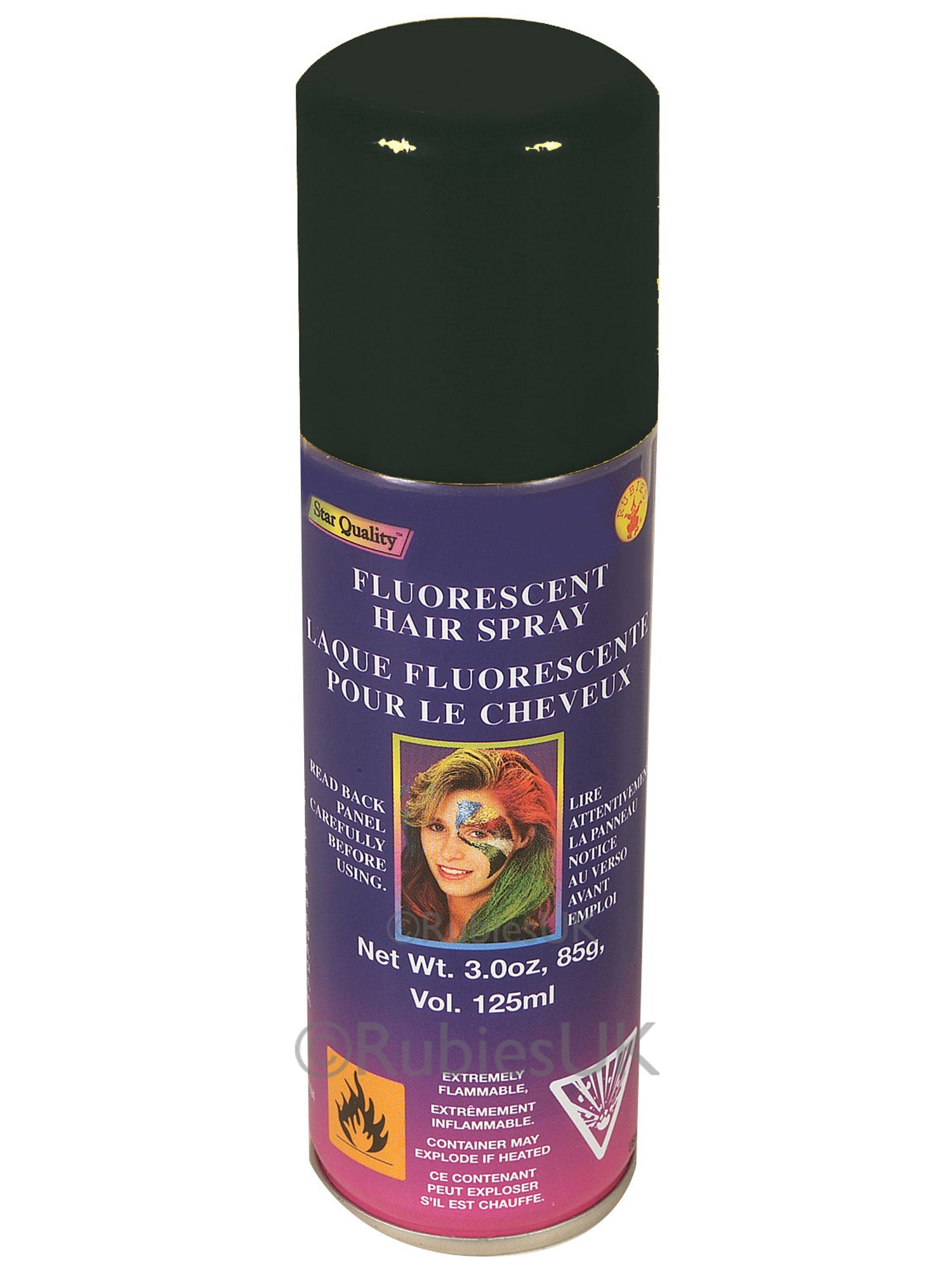 Hairspray, Black, Generic, Accessories, One Size, Front