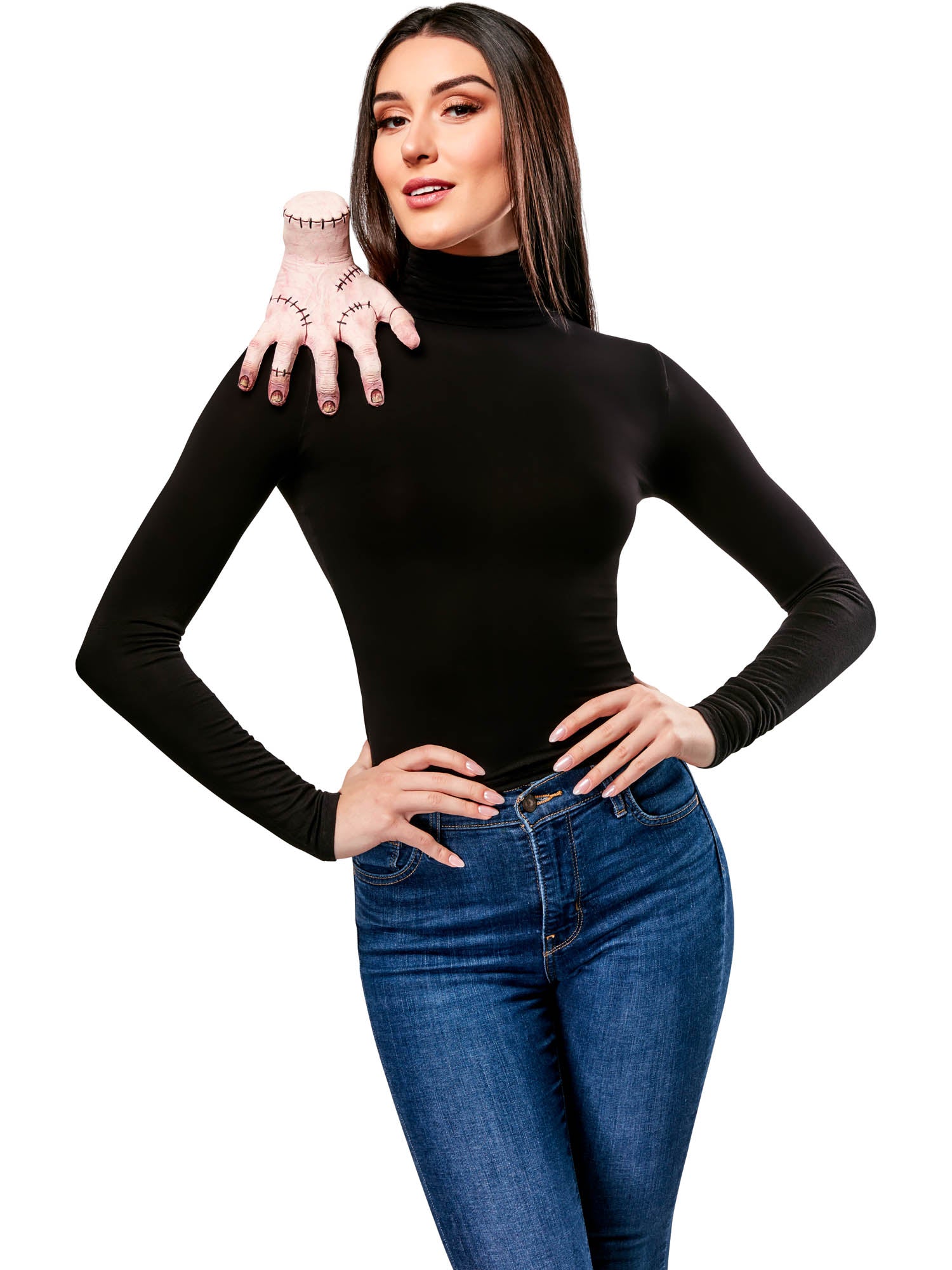 Thing, Wednesday, The Addams Family, Wednesday, Children's Costumes, One Size, Front