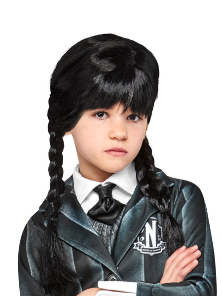 Wednesday Addams Kids Wig