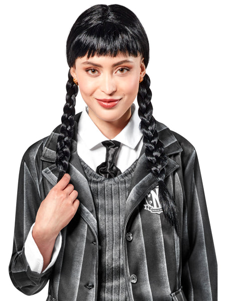 Wednesday Addams Adult Wig