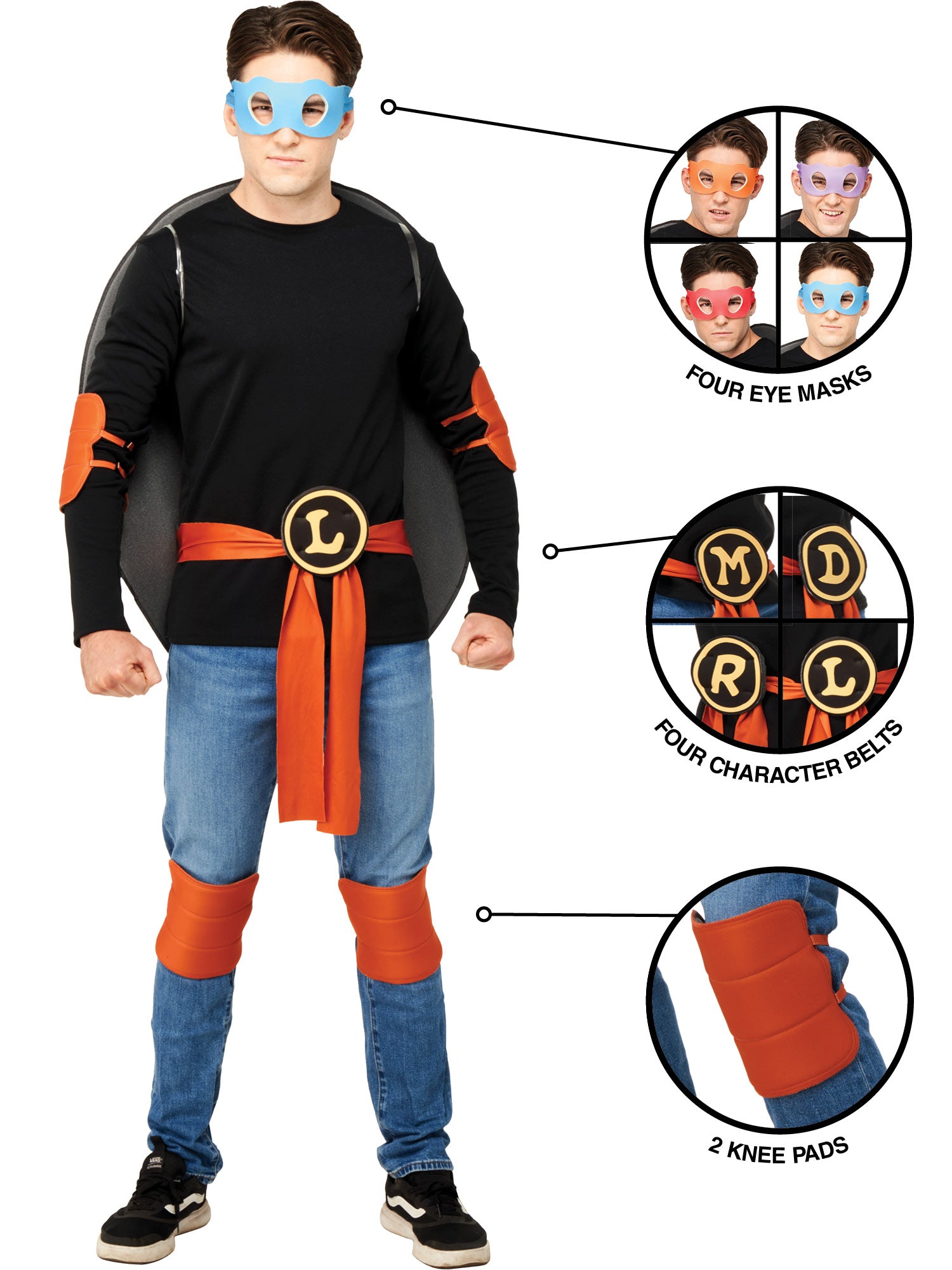 TMNT, Muliticoloured, Accessories, , Side