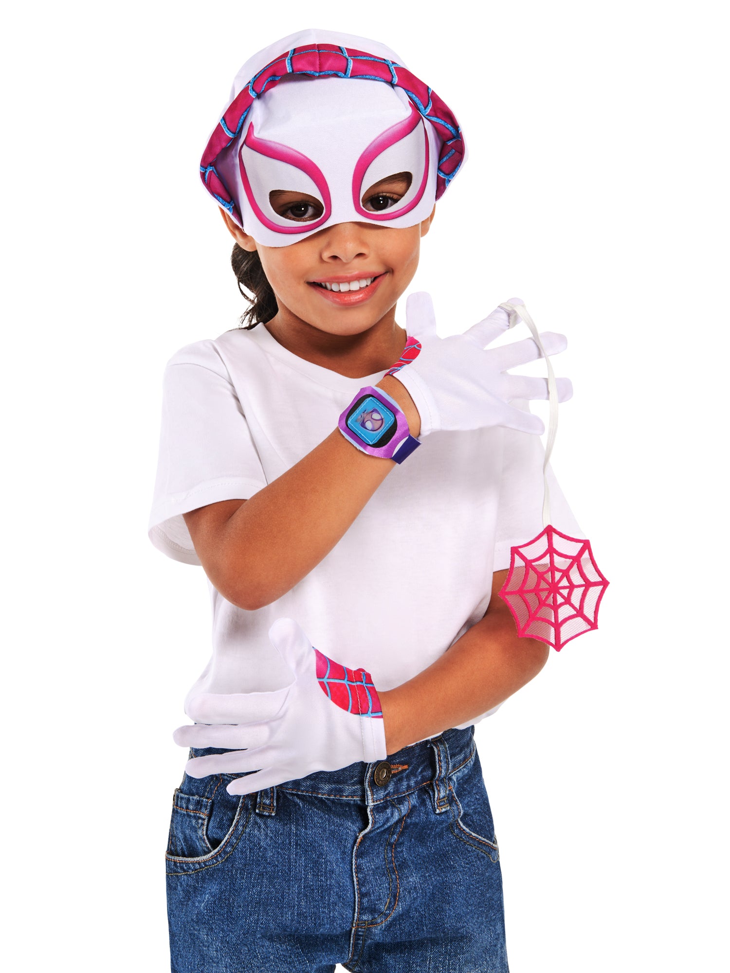 Ghost Spider, Spidey and His Amazing Friends, Spidey And His Amazing Friends, Spidey and His Amazing Friends, Multi-colored, Forum, Accessories, One Size, Front