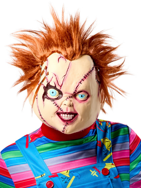 Chucky Stitched Up Adult Mask