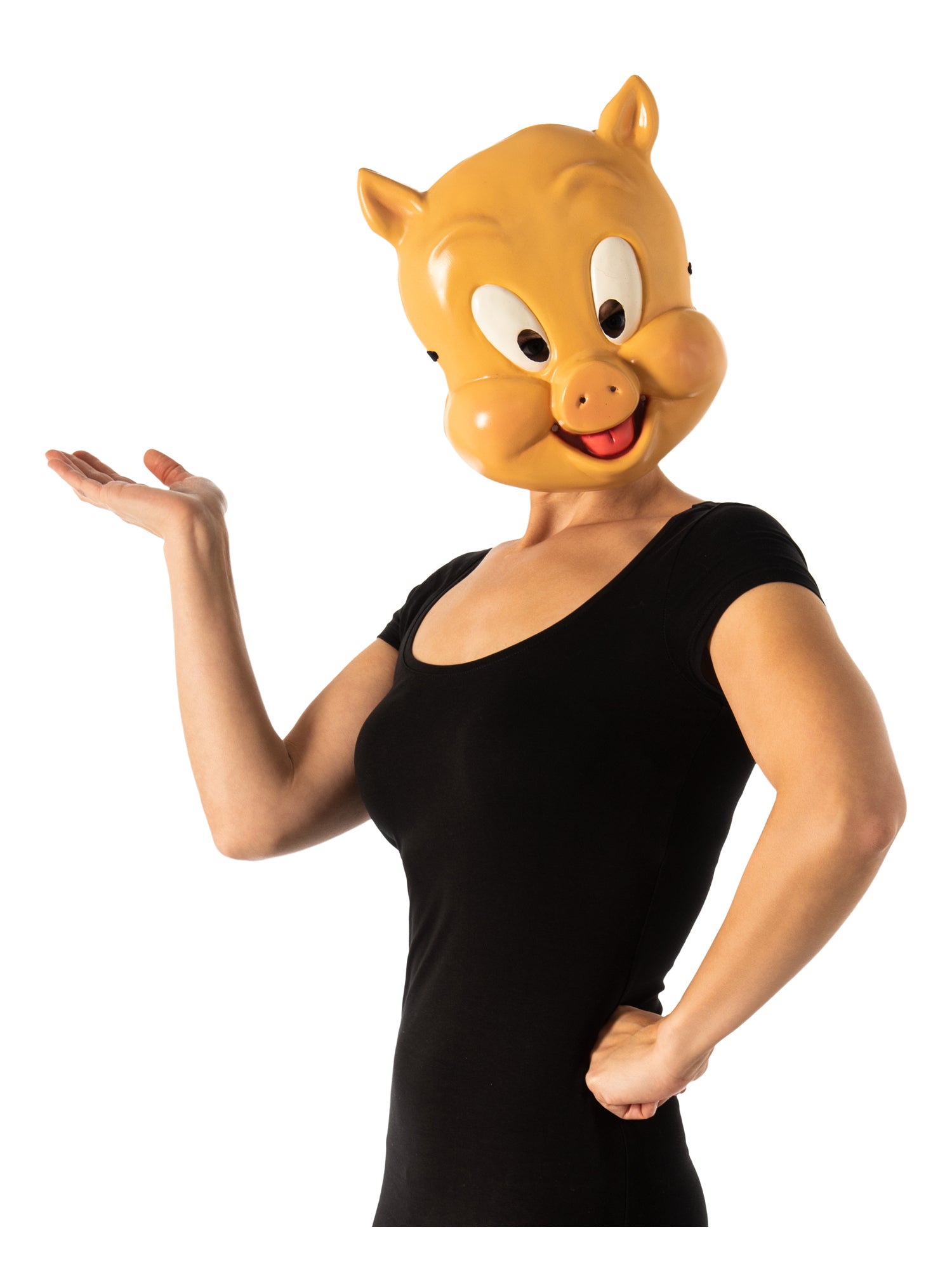 Porky Pig, Space Jam 2, Space Jam 2, Space Jam 2, Multi, Looney Tunes, Mask, One Size, Back