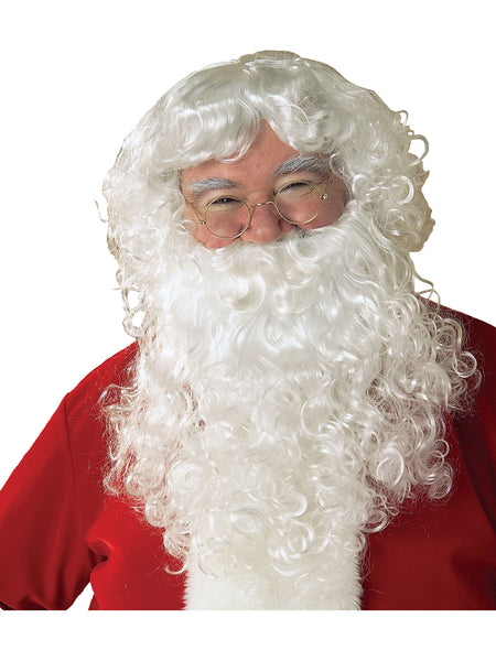 Classic Santa Beard & Wig Set