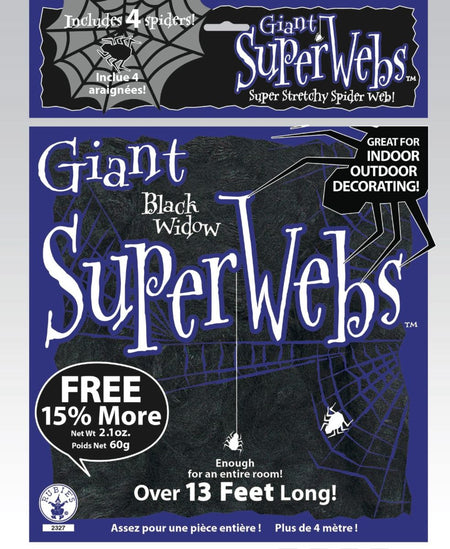 Giant Spiderwebs With Spiders